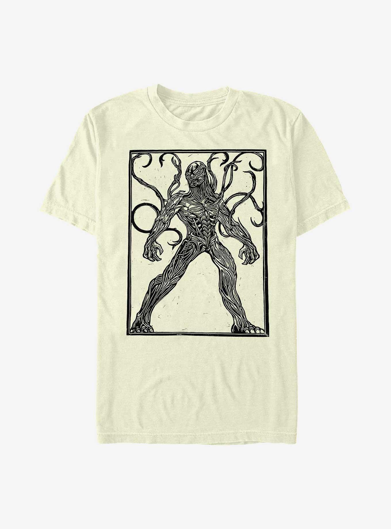 Marvel Eternals Kro Woodcut T-Shirt, NATURAL, hi-res