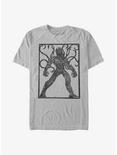 Marvel Eternals Kro Woodcut T-Shirt, SILVER, hi-res