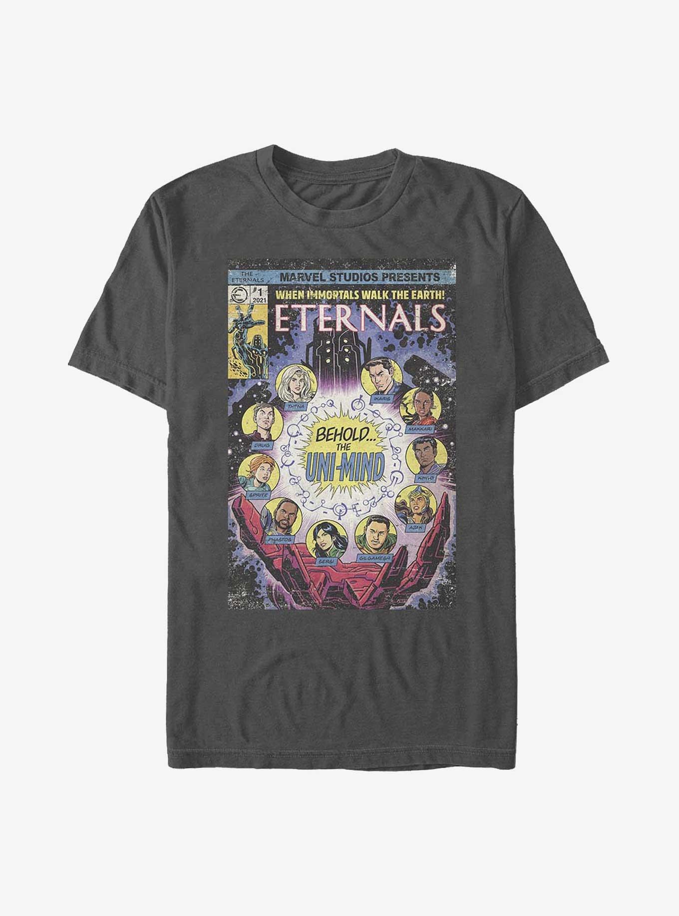 Marvel Eternals Vintage Comic T-Shirt, CHARCOAL, hi-res