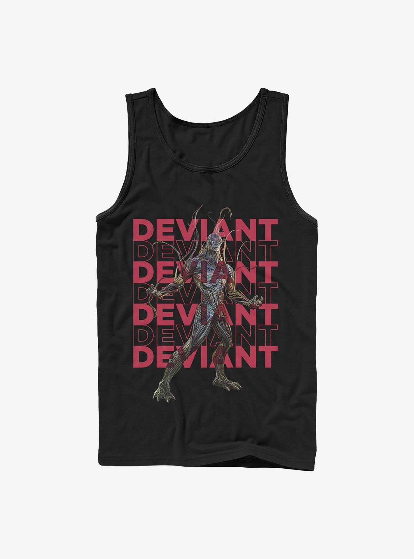 Marvel Eternals Deviant Kro Repeating Tank, BLACK, hi-res