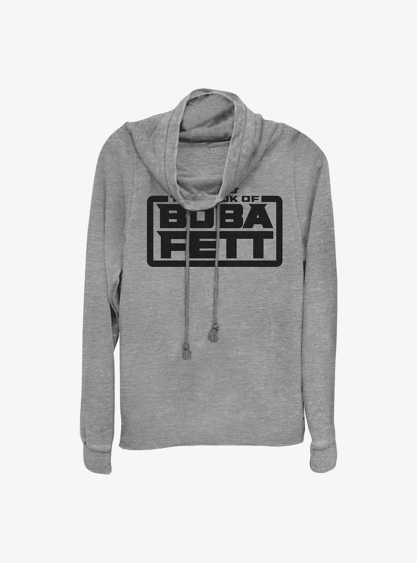 Star Wars The Book of Boba Fett - Basic Logo Cowlneck Long-Sleeve T-Shirt, , hi-res