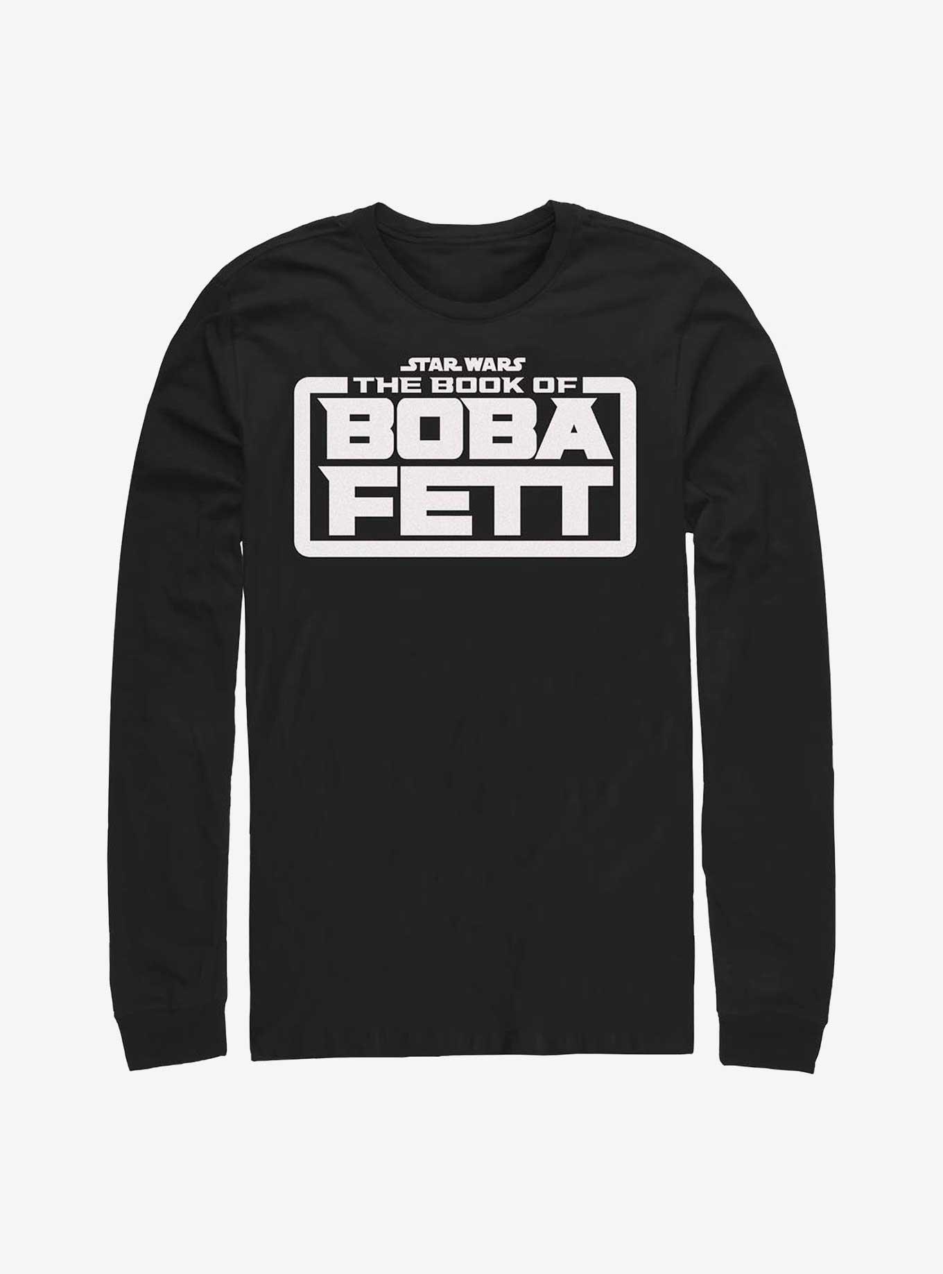 Star Wars The Book of Boba Fett - Basic Logo Long-Sleeve T-Shirt, BLACK, hi-res