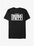 Star Wars The Book of Boba Fett - Basic Logo T-Shirt, BLACK, hi-res