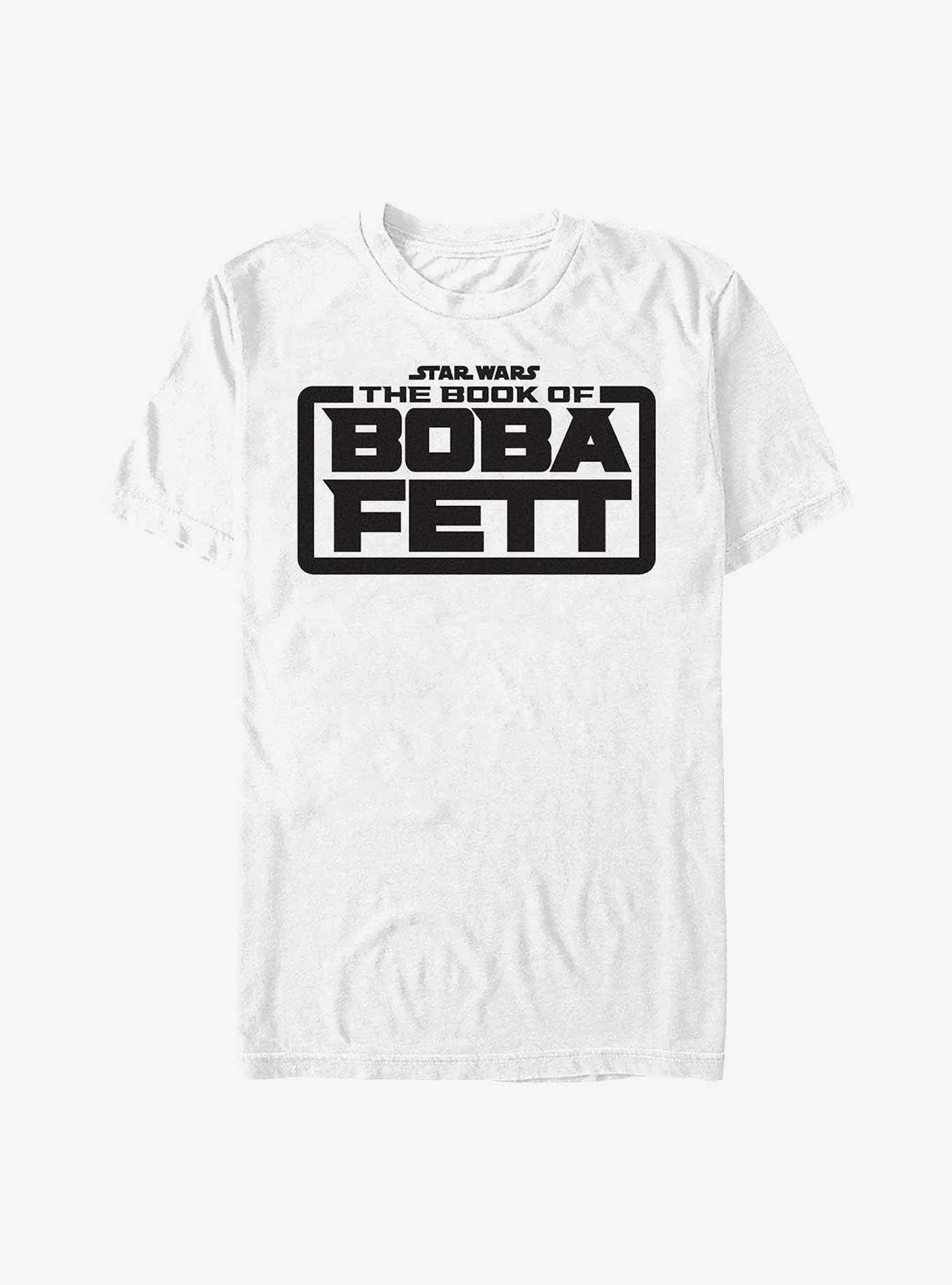 Star Wars The Book of Boba Fett - Basic Logo T-Shirt, WHITE, hi-res