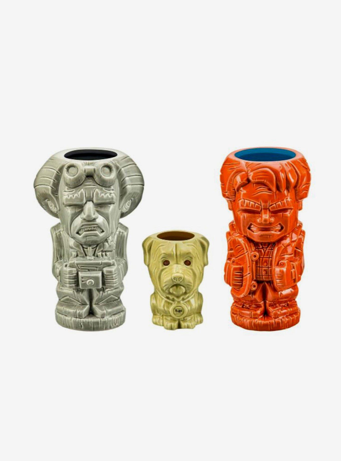 3D Retro Back To The Future Tiki Mug Set, , hi-res