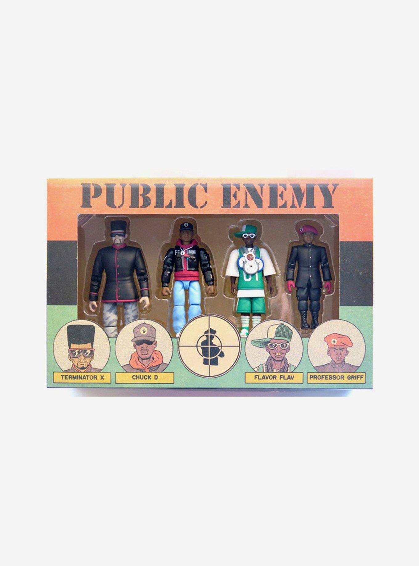 Press Pop Public Enemy Action Figure Set, , hi-res