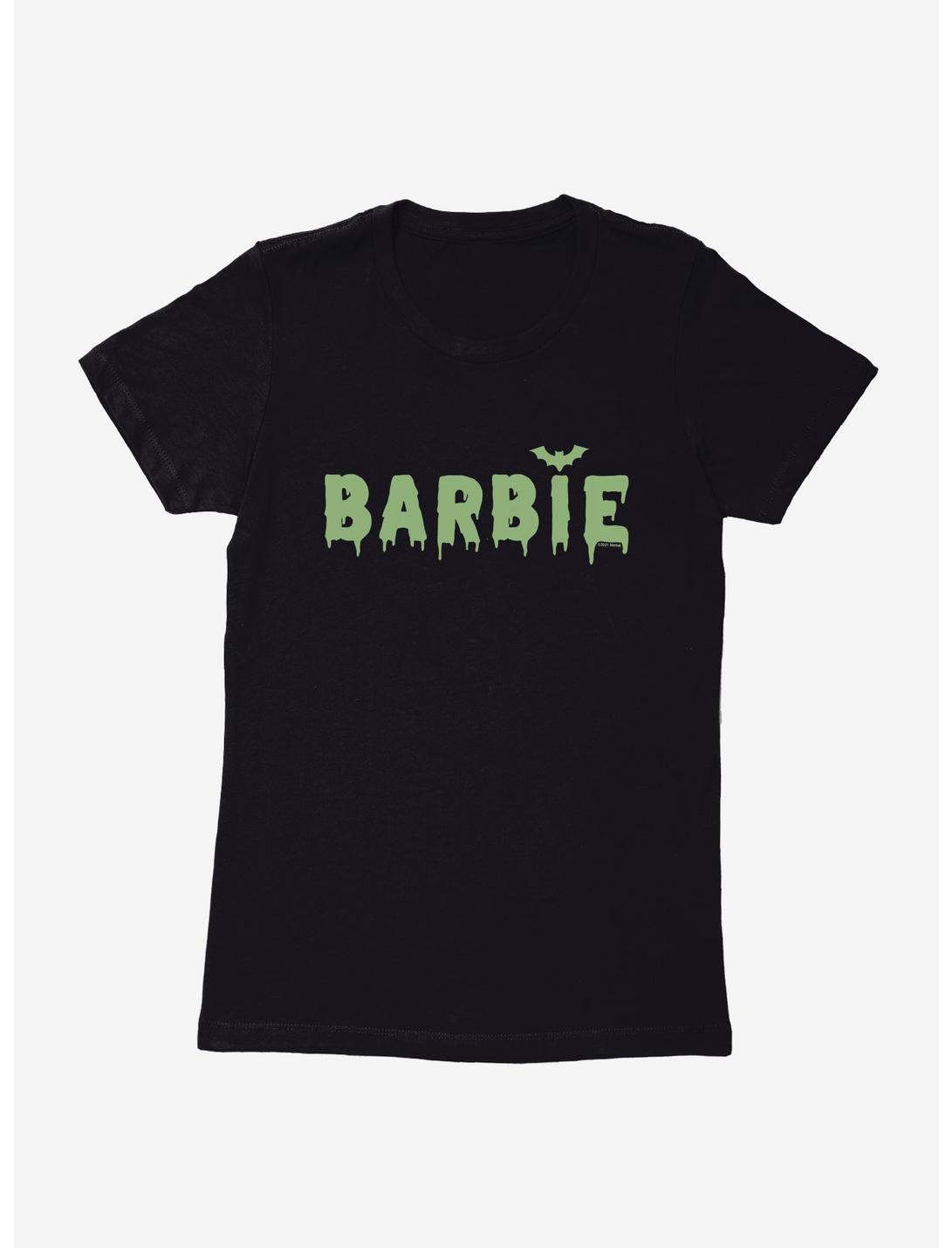 Barbie Halloween Drip Bat Logo Womens T-Shirt, , hi-res