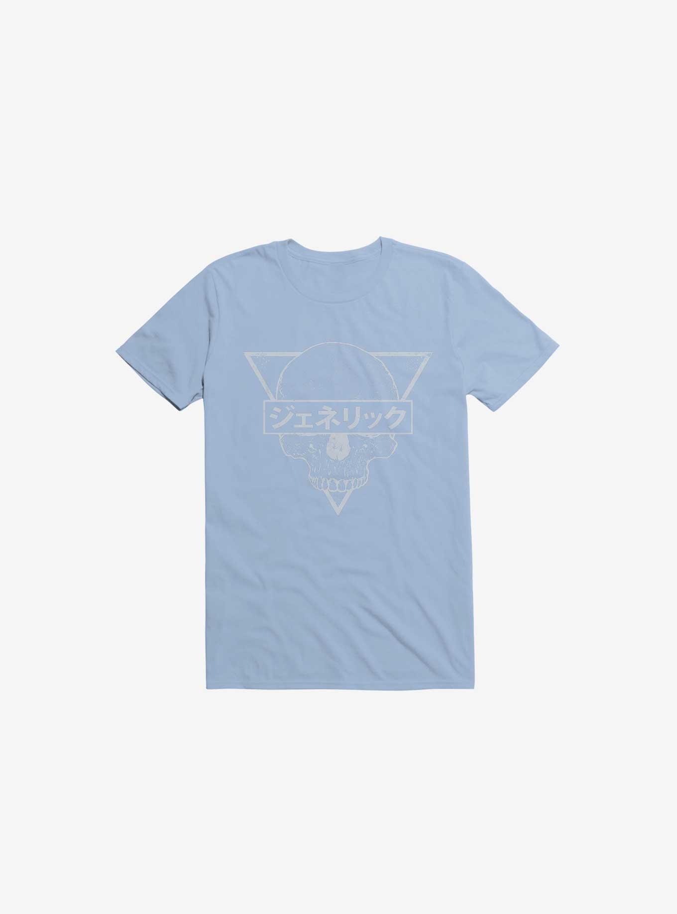 Generic 2 Death T-Shirt, LIGHT BLUE, hi-res