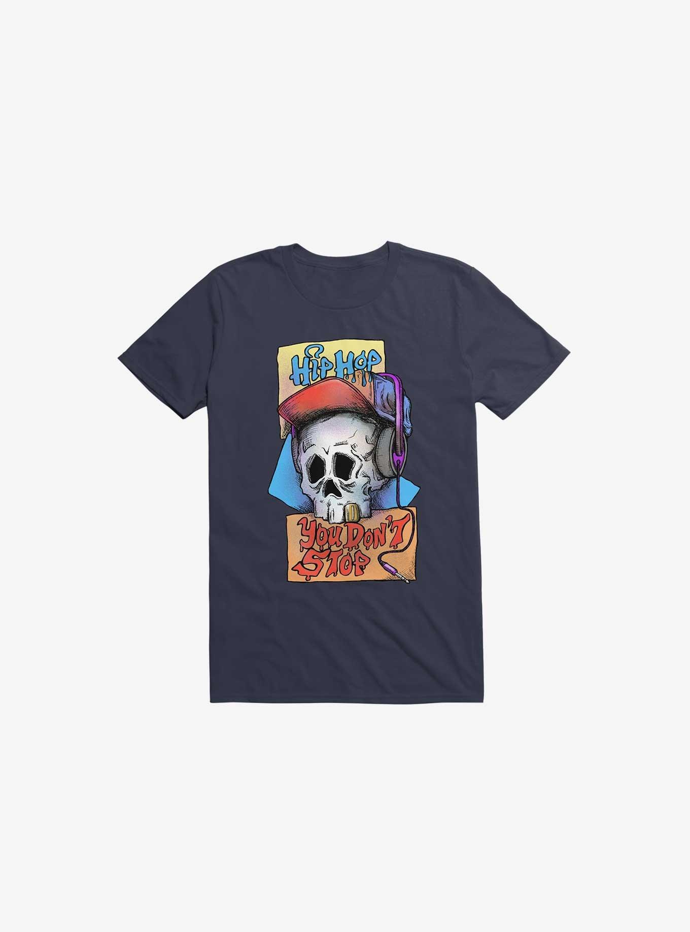 Hip Hop You Don't Stop T-Shirt, NAVY, hi-res