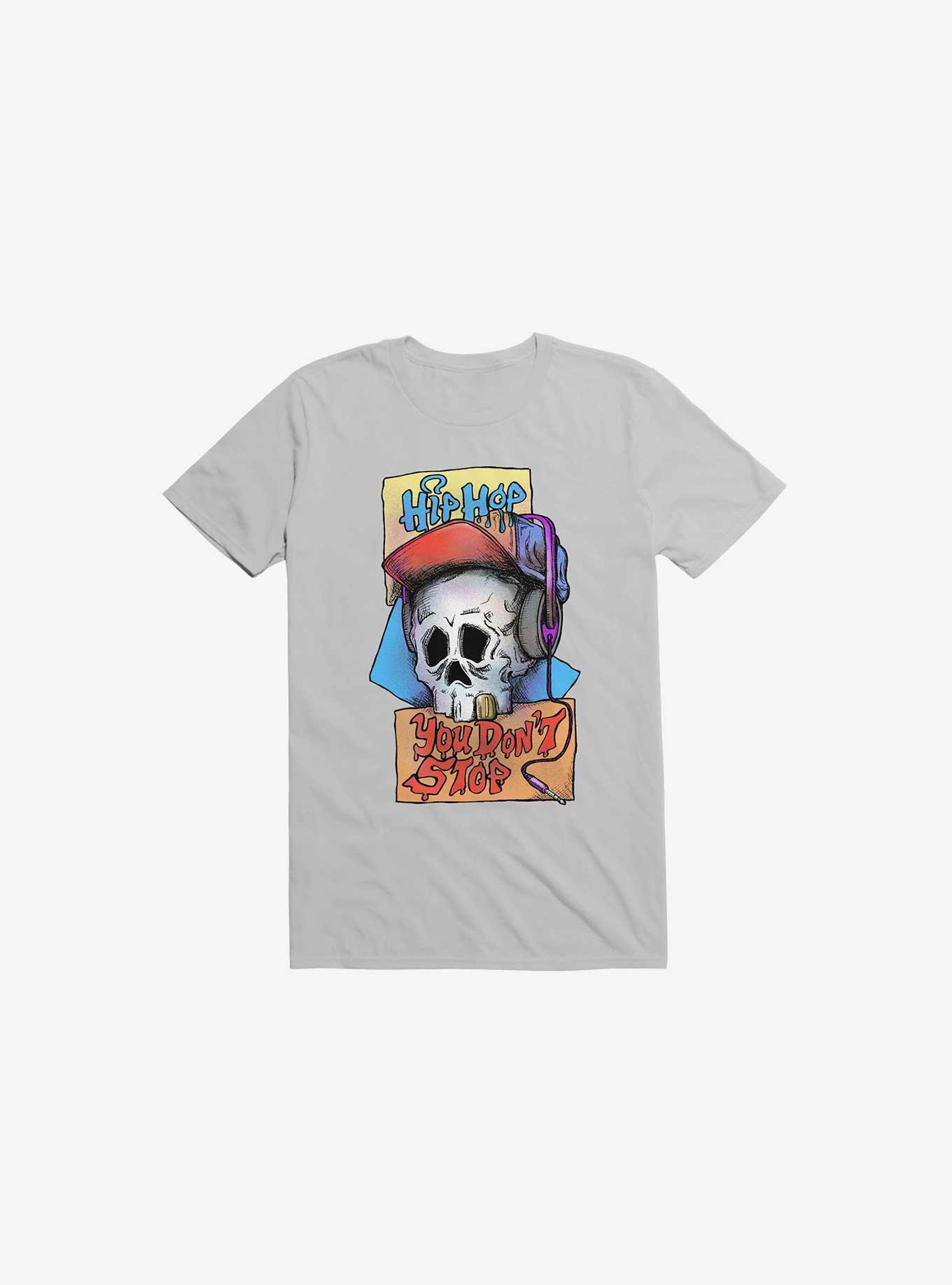 Hip Hop You Don't Stop T-Shirt, ICE GREY, hi-res