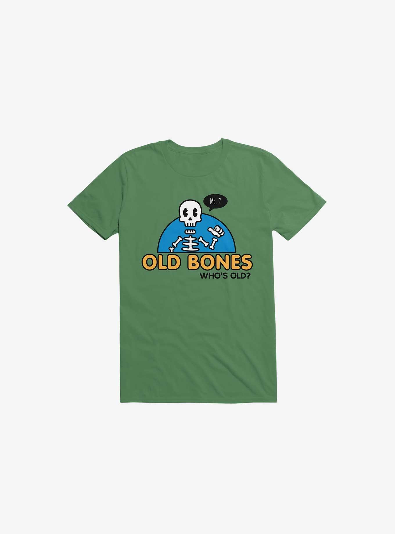 Old Bones, Who's Old? T-Shirt, , hi-res