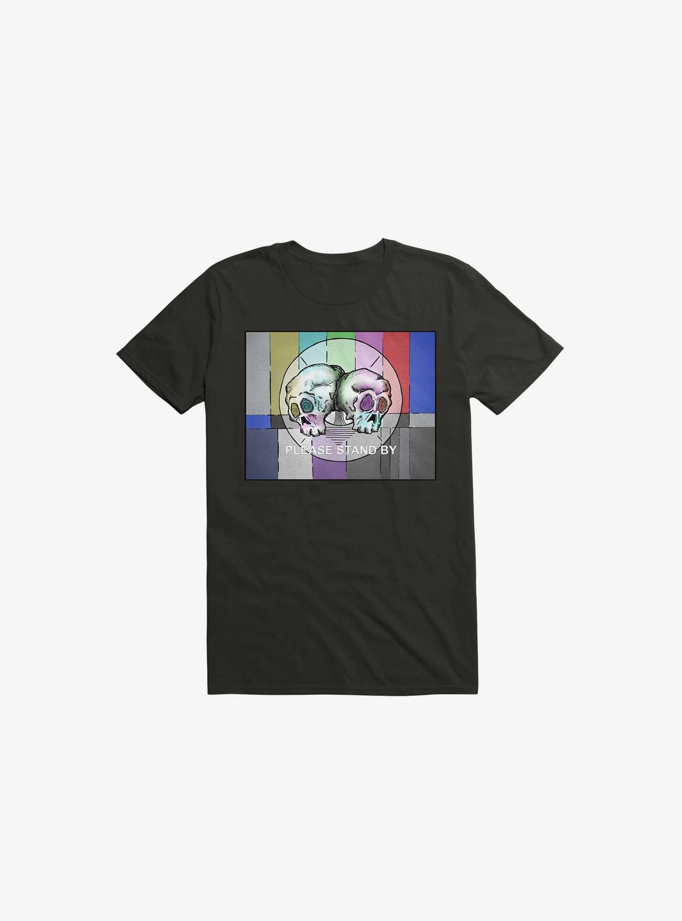Please Stand By... T-Shirt, BLACK, hi-res