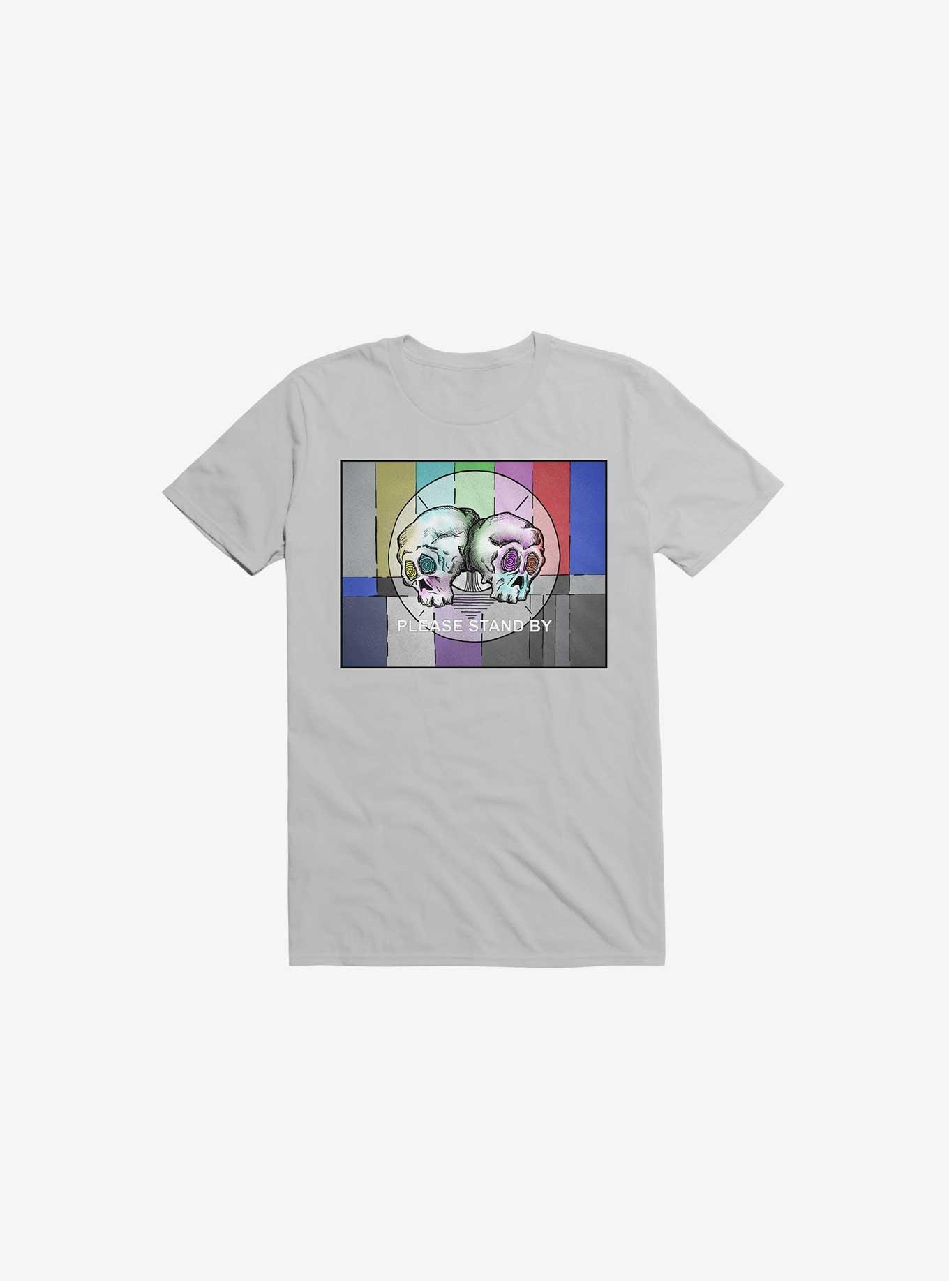 Please Stand By... T-Shirt, ICE GREY, hi-res