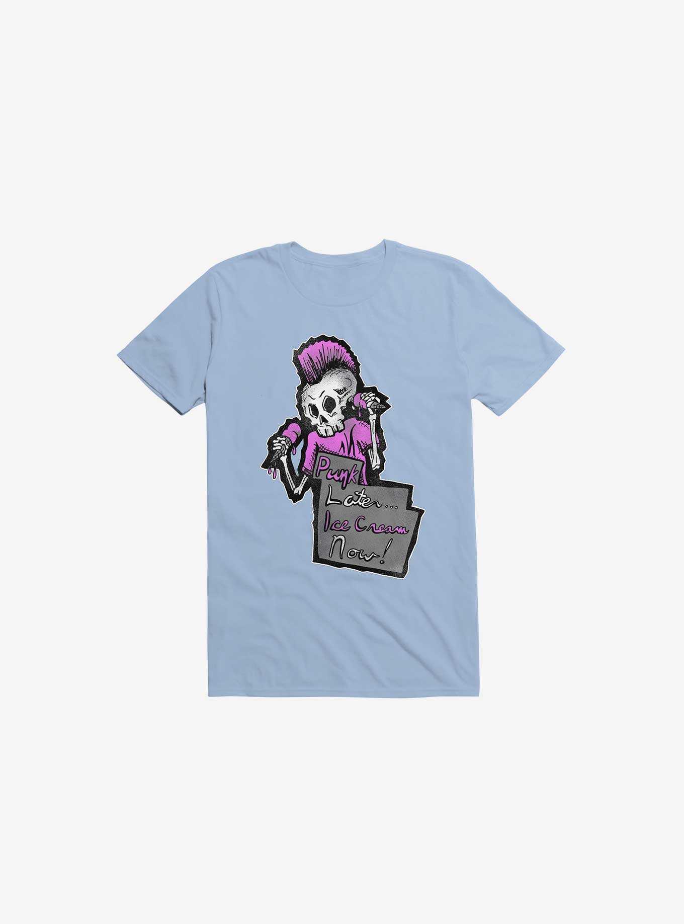 Punk Later, Ice Cream Now T-Shirt, , hi-res