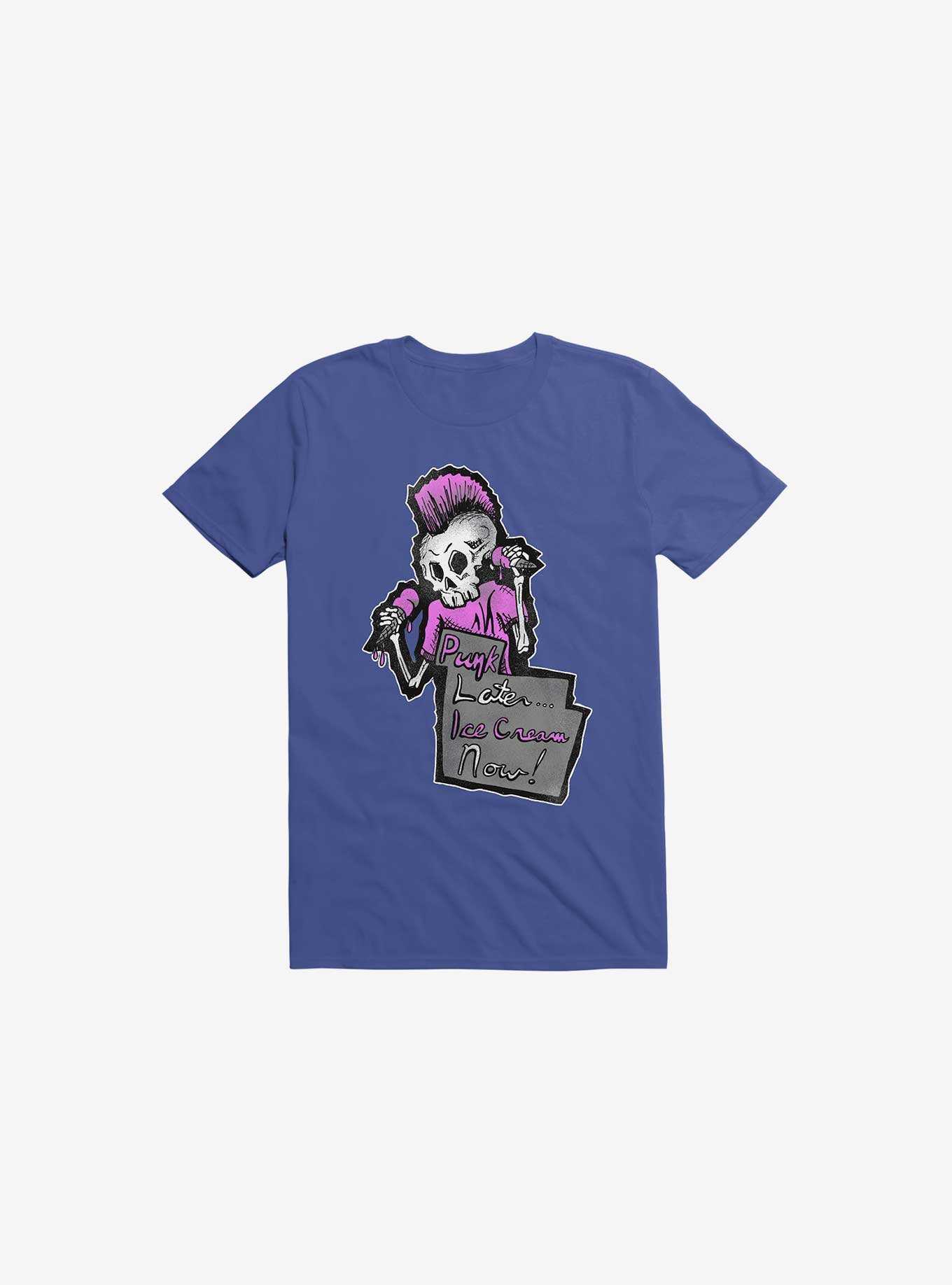 Punk Later, Ice Cream Now T-Shirt, , hi-res