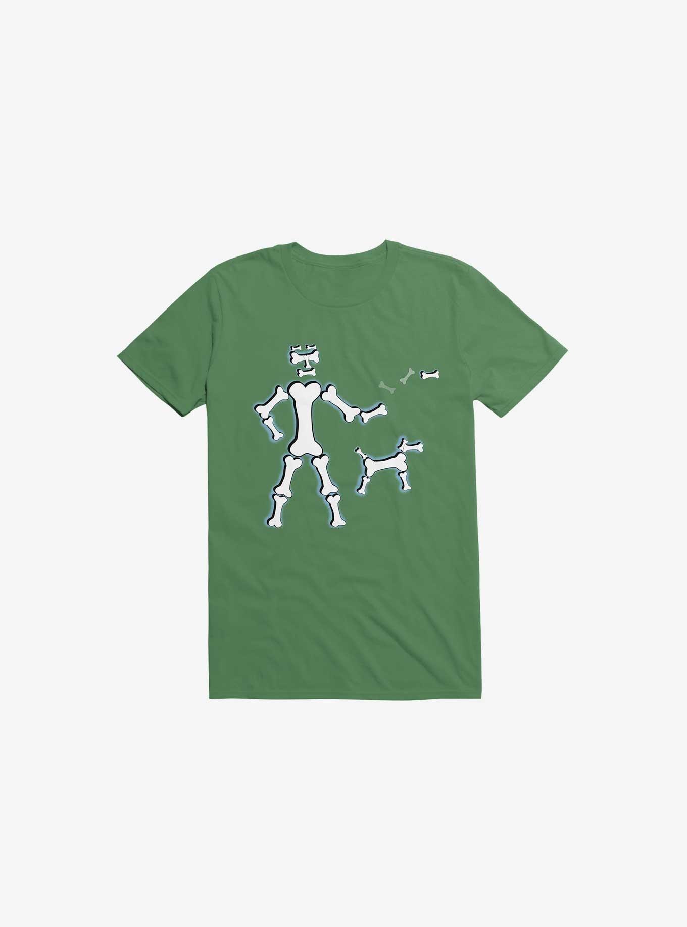 Skeleton?s best friend T-Shirt, IRISH GREEN, hi-res