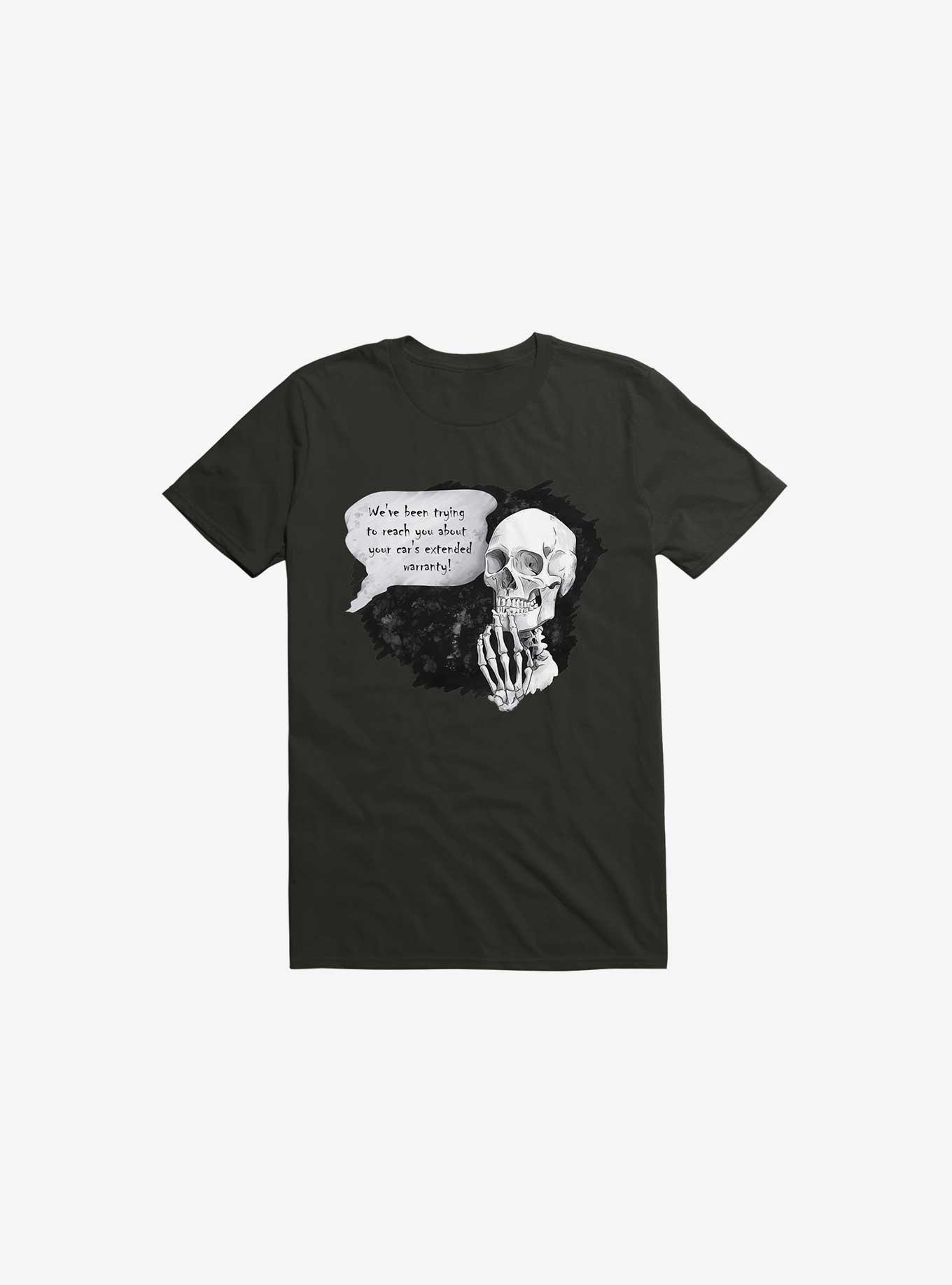We've been trying to reach you... T-Shirt, BLACK, hi-res
