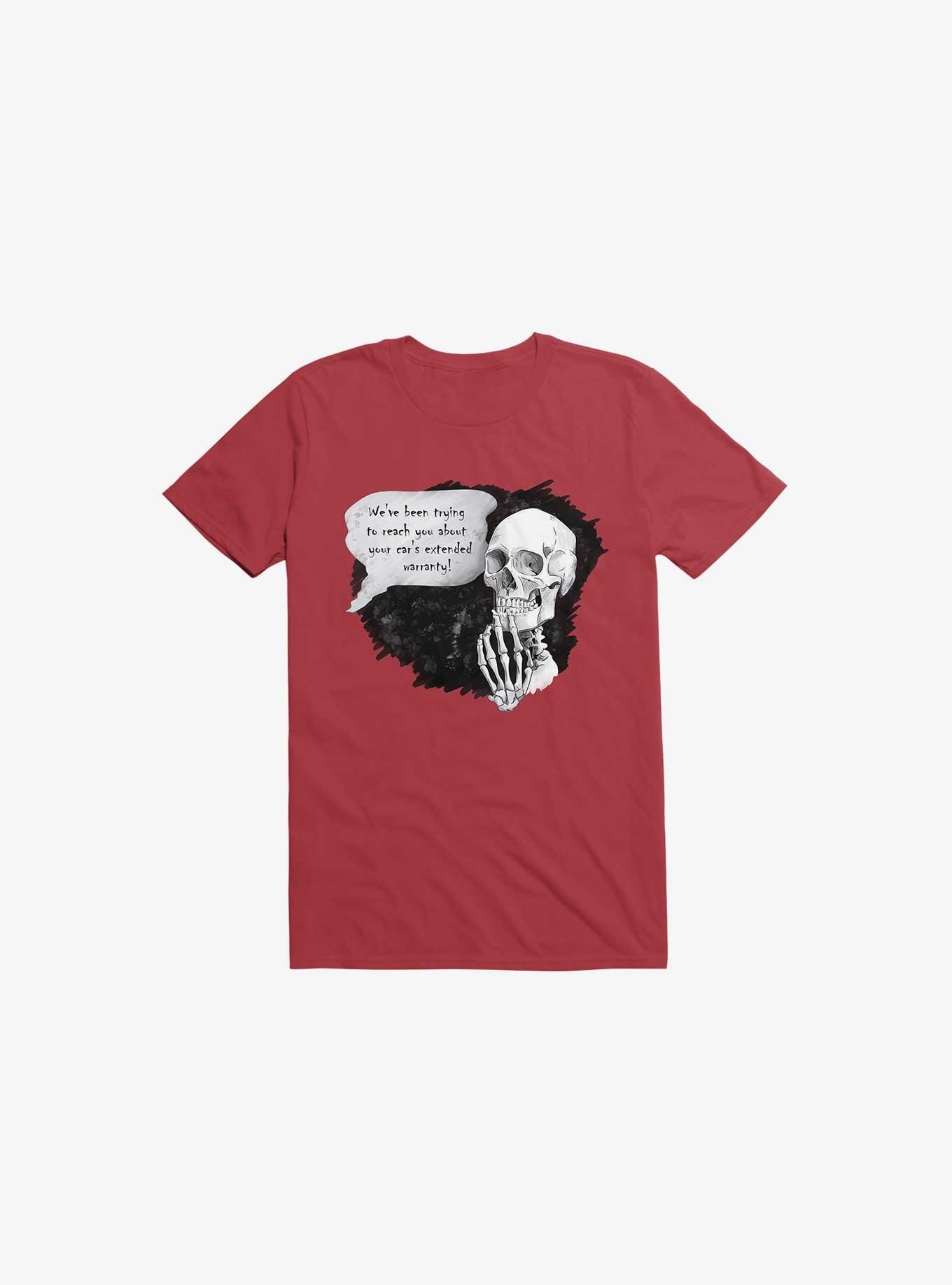 We've been trying to reach you... T-Shirt, RED, hi-res