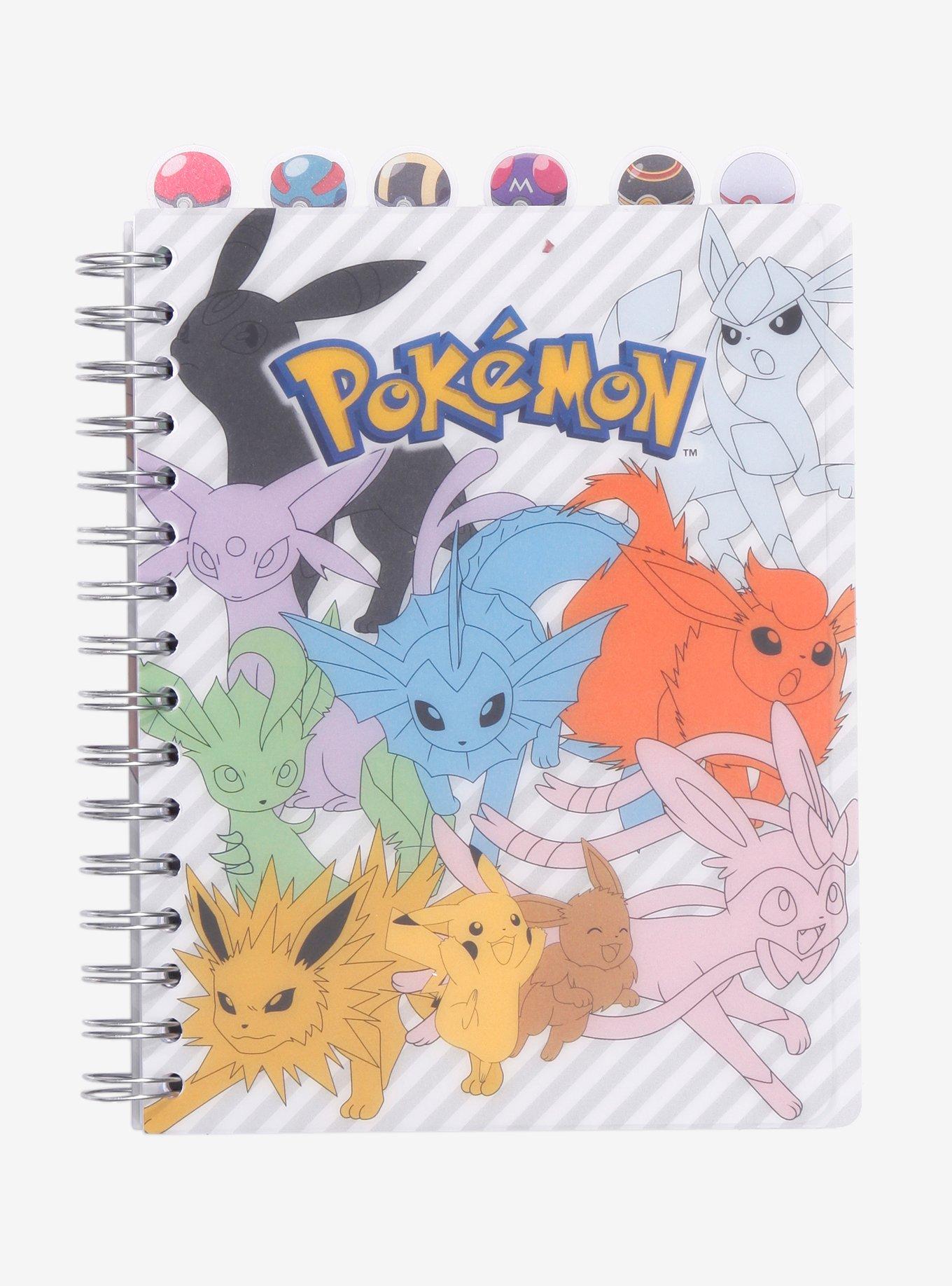 Pokemon Eeveelutions Tabbed Journal, , hi-res