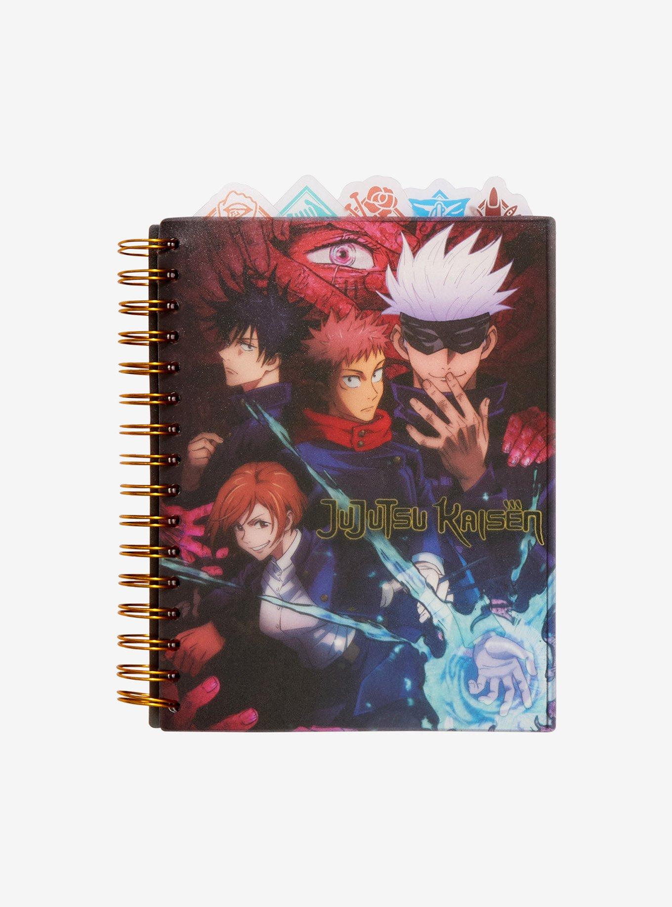 Chainsaw Man Character Group Tabbed Notebook