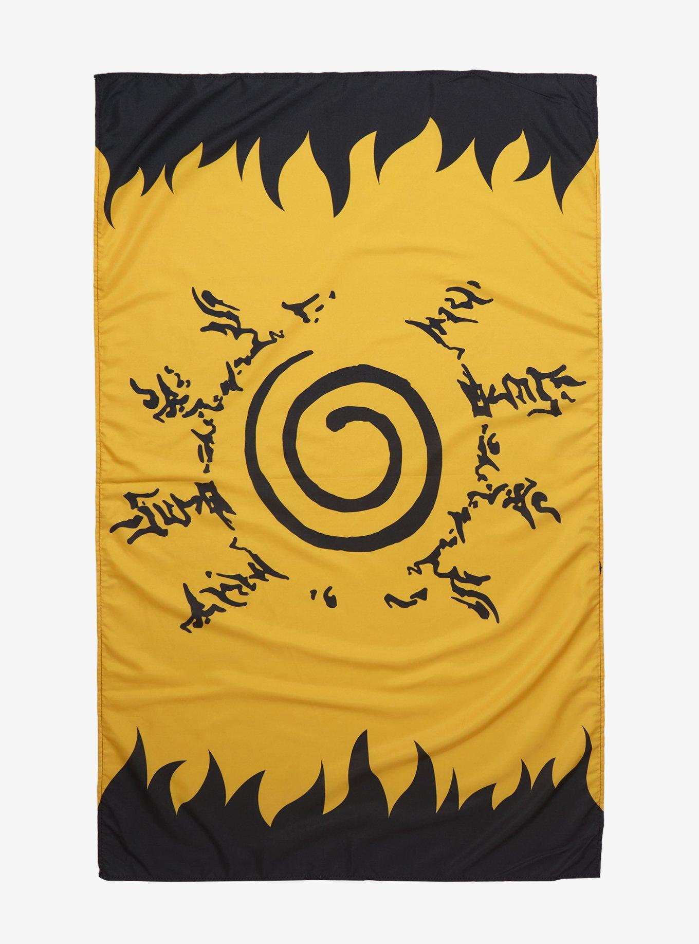 Naruto Seal Fabric Tapestry Hot Topic