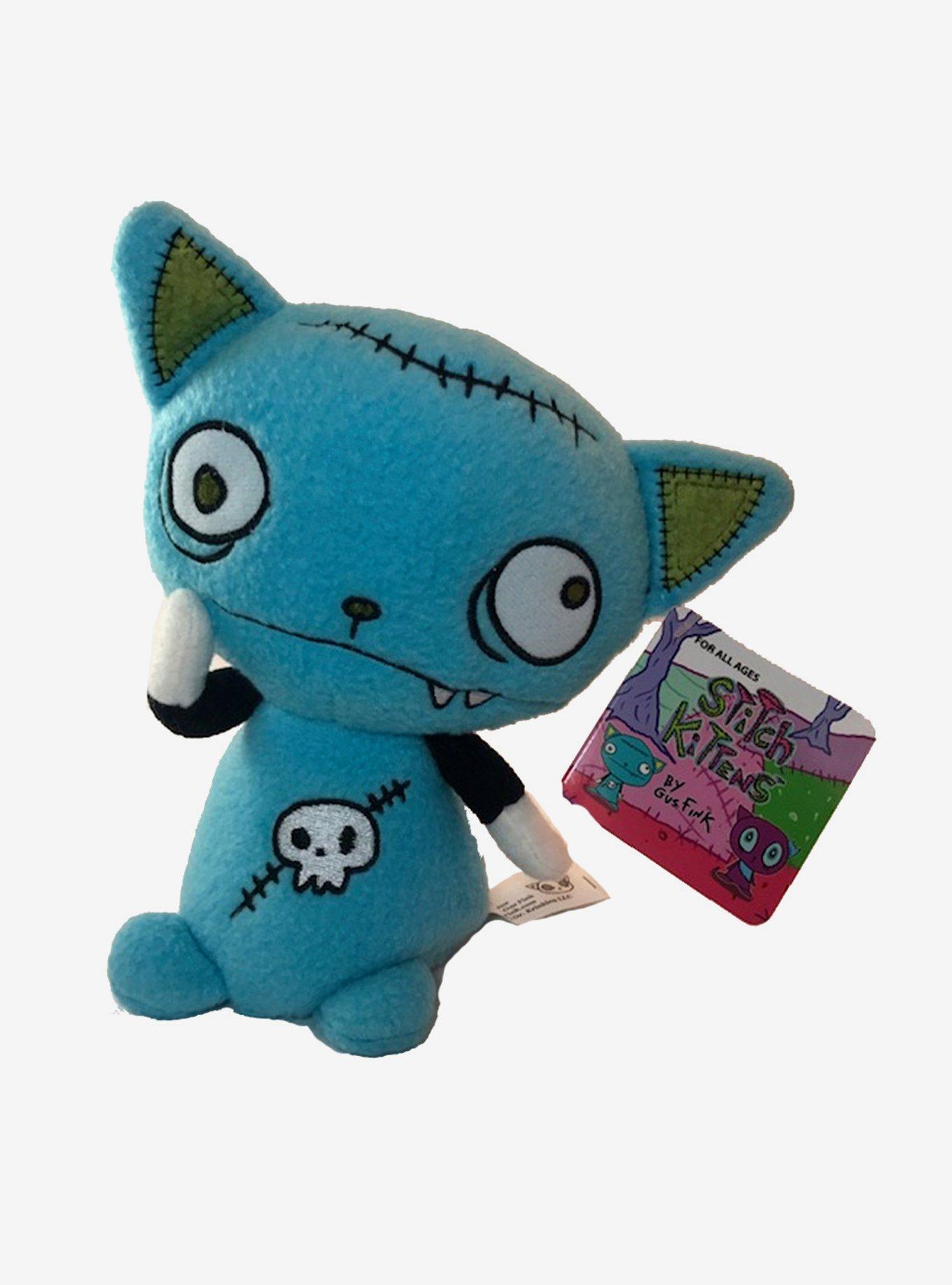 Gus Fink Stitch Kitten Durr Plush, , hi-res