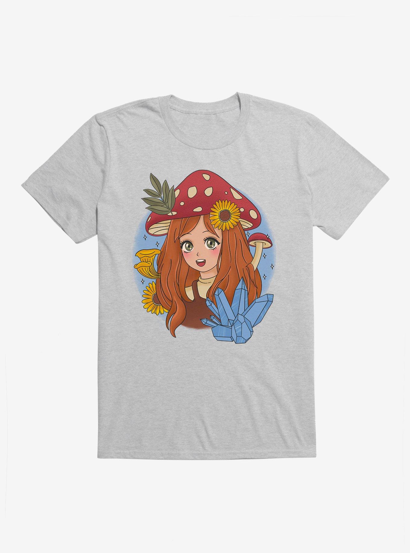 Cottagecore Mushroom Girl T-Shirt | Hot Topic