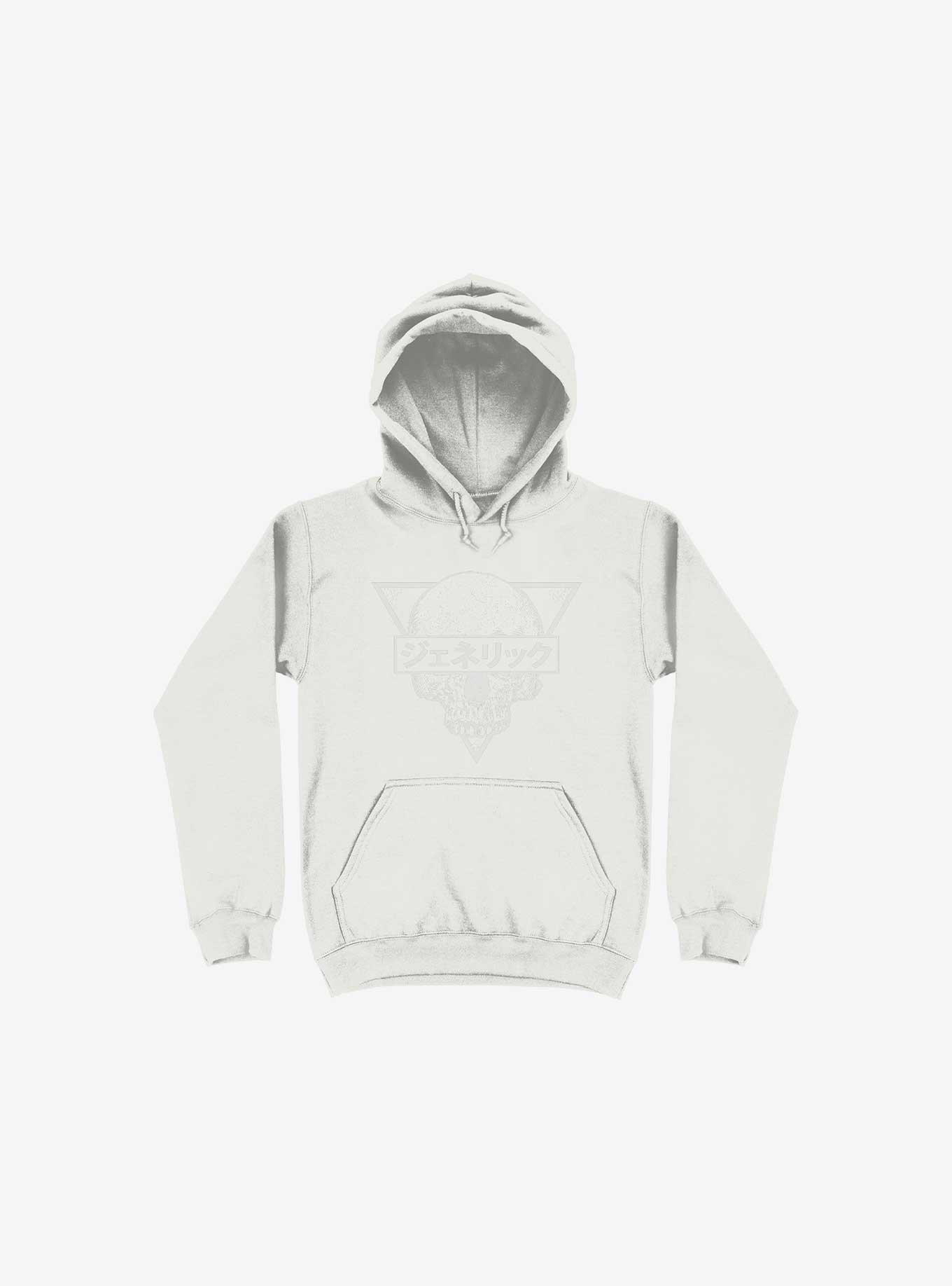 Generic 2 Death Hoodie, WHITE, hi-res