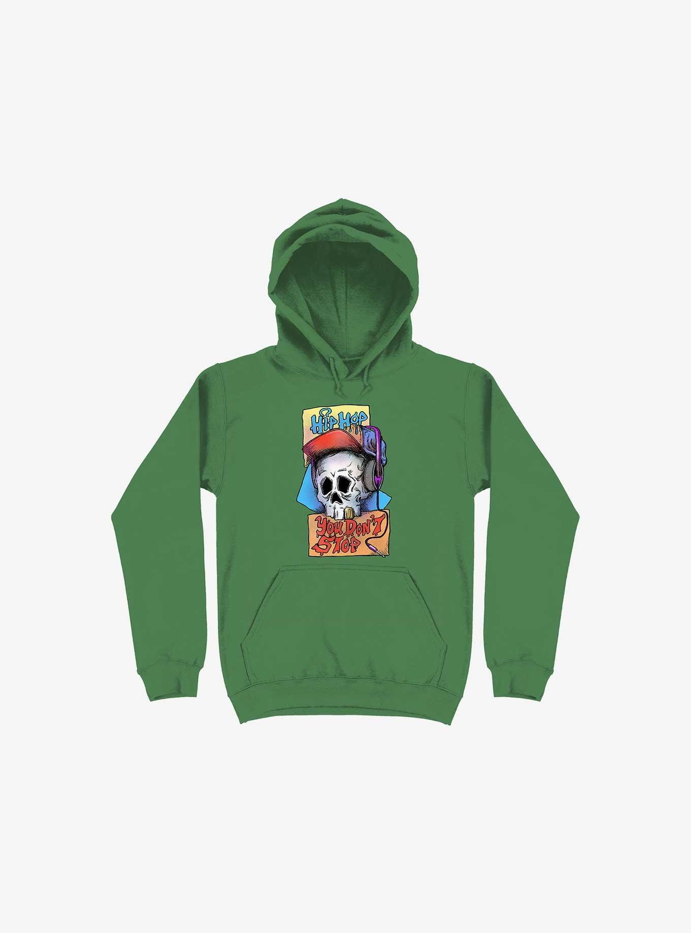 Hip Hop You Don't Stop Hoodie, KELLY GREEN, hi-res