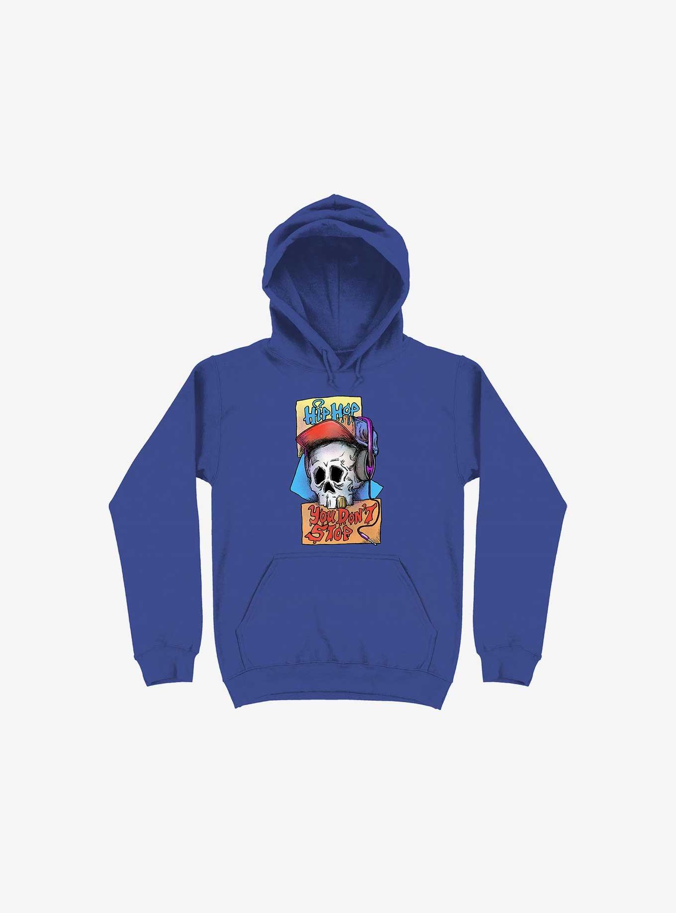 Hip Hop You Don't Stop Hoodie, ROYAL, hi-res