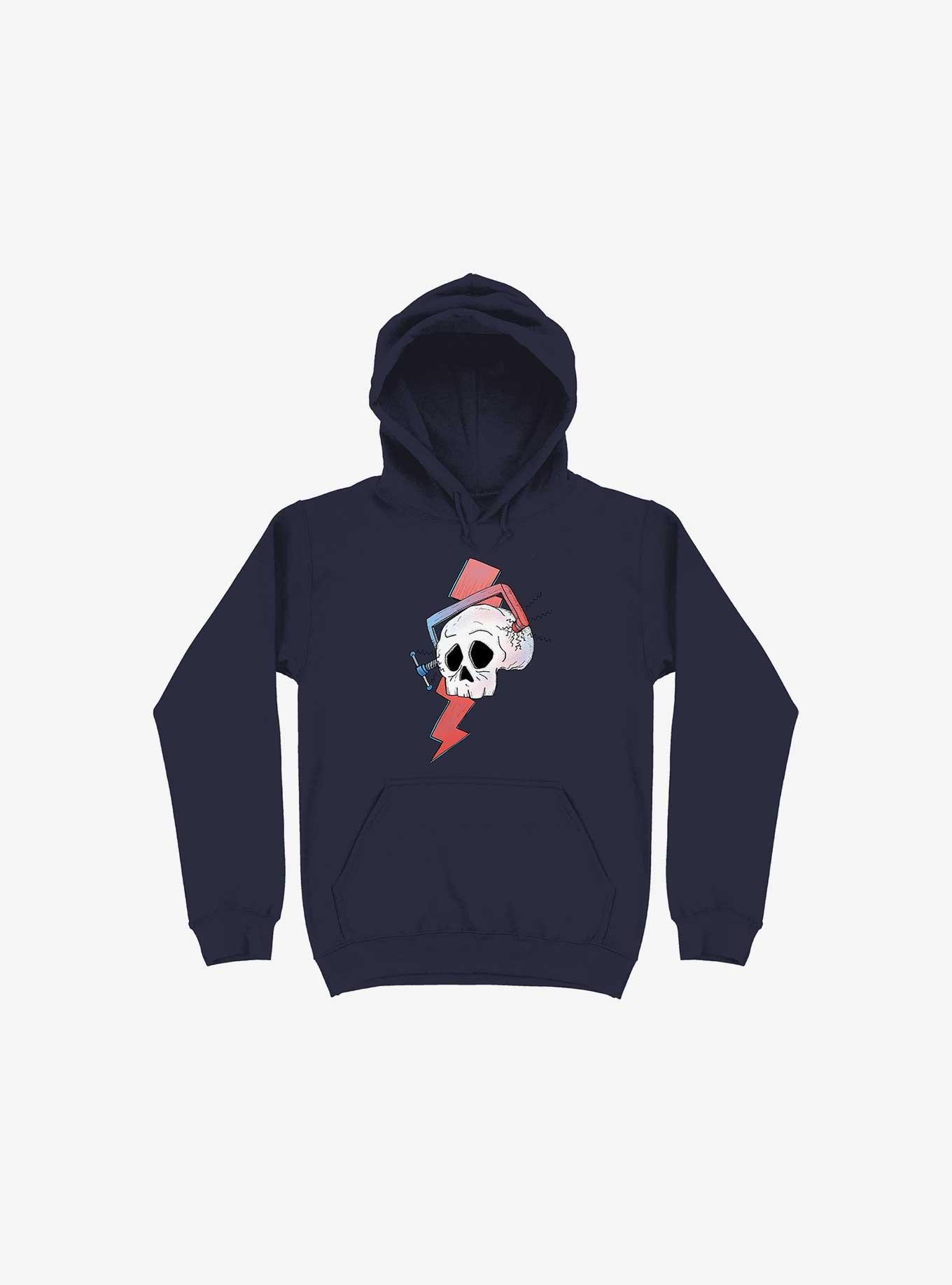 Migraine Skull Hoodie, , hi-res