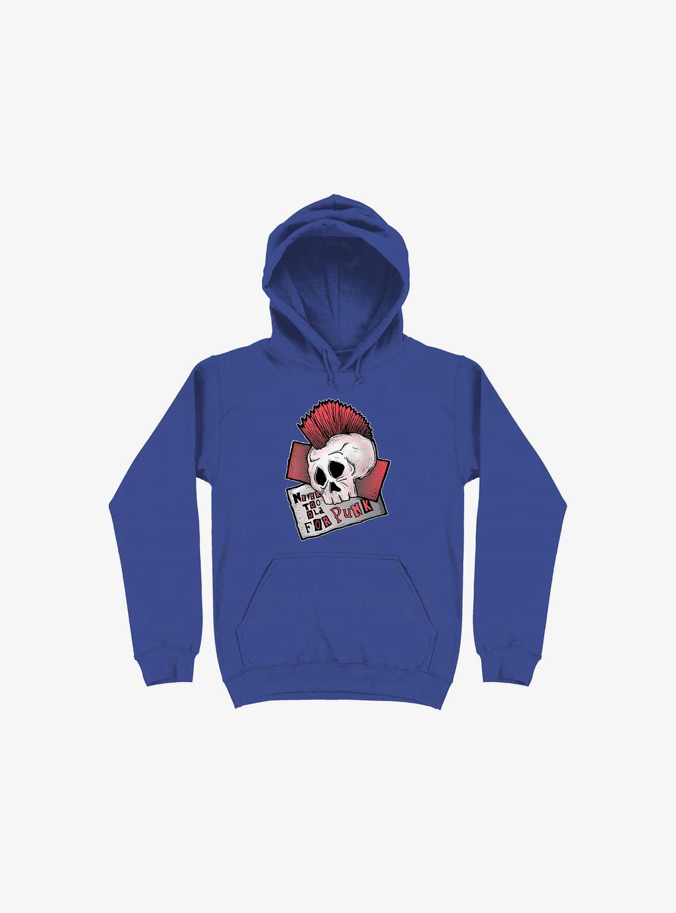 Never Too Old For Punk! Hoodie, , hi-res