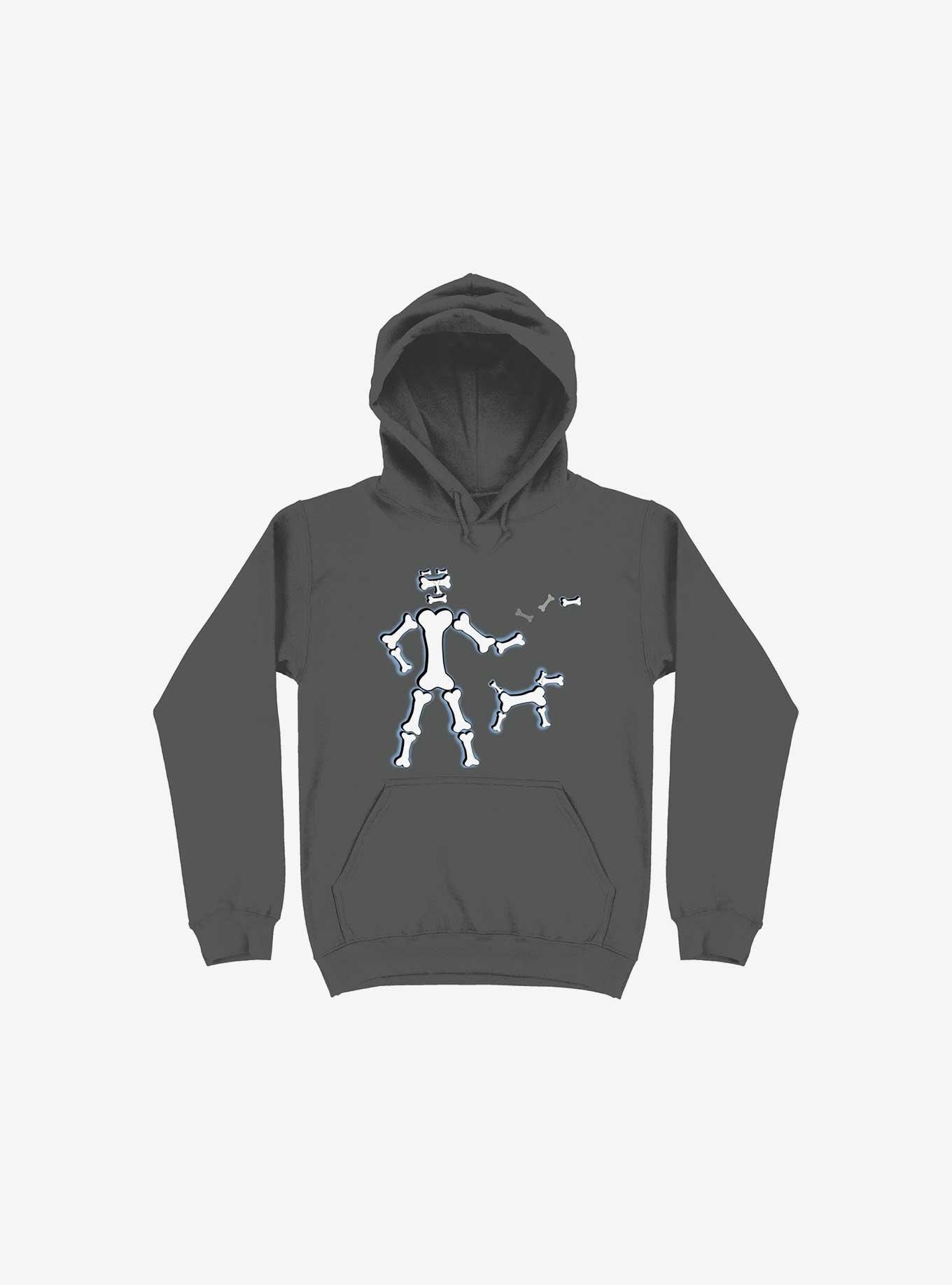 Skeleton?S Best Friend Hoodie, ASPHALT, hi-res