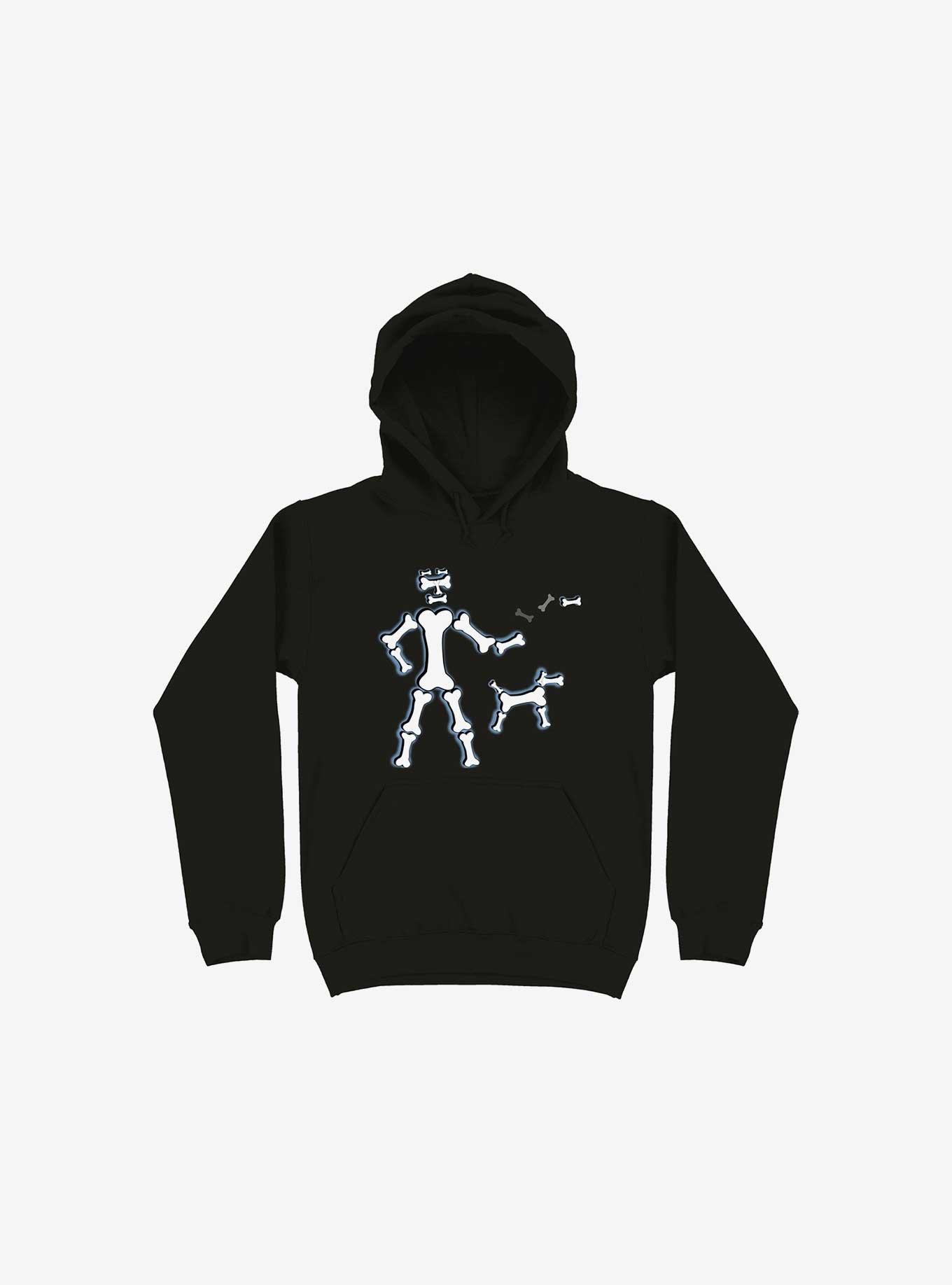 Skeleton?S Best Friend Hoodie, BLACK, hi-res