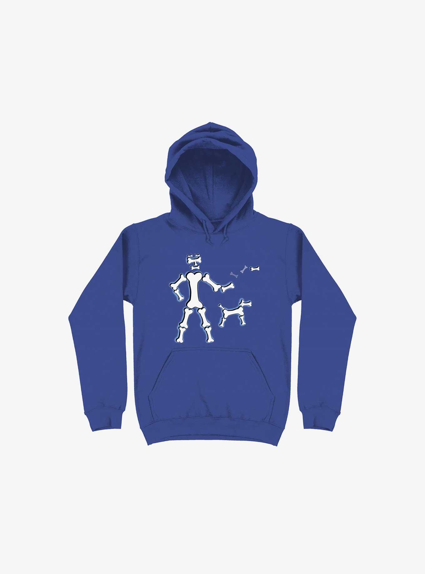 Skeleton?S Best Friend Hoodie, ROYAL, hi-res