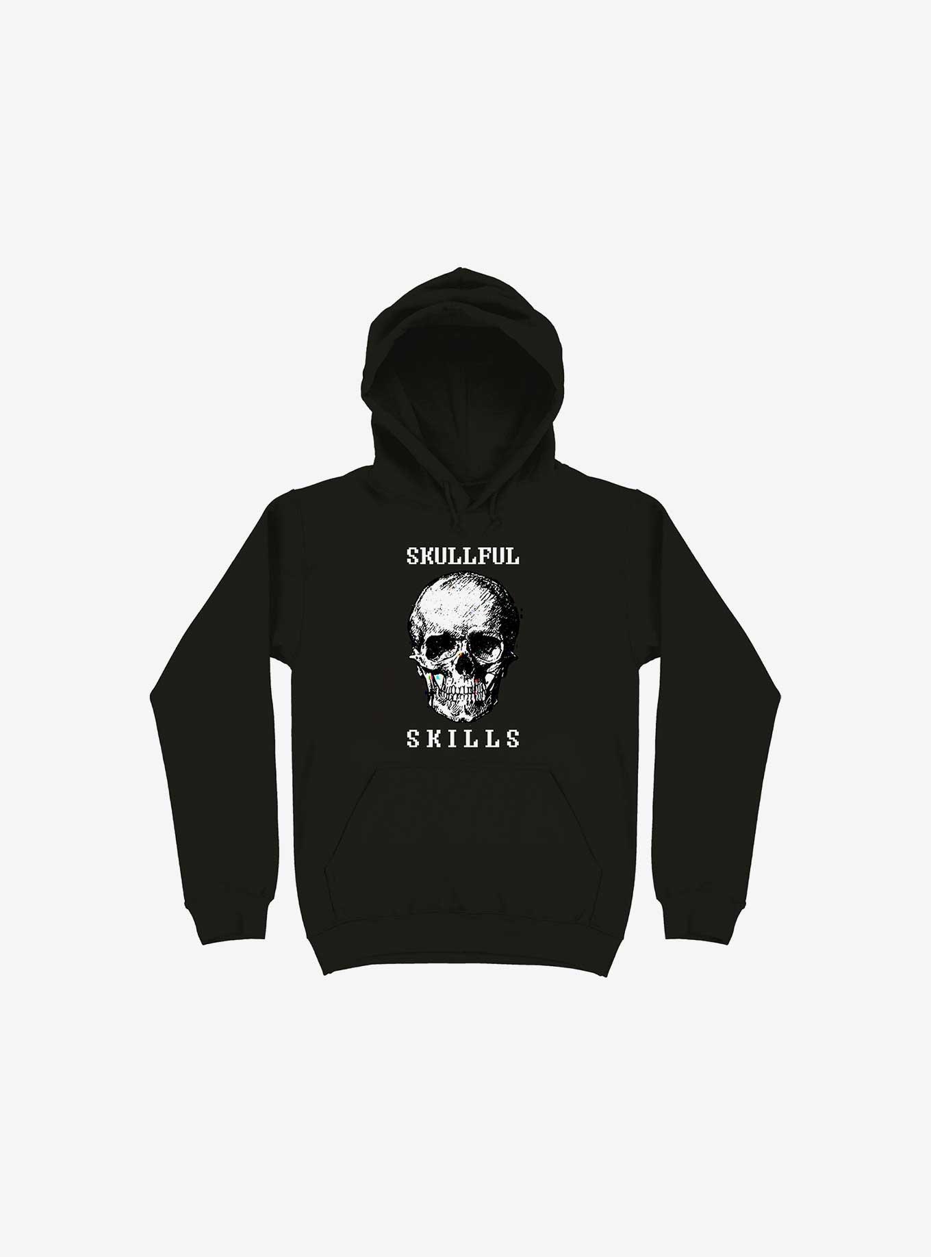 Skullful Skills Hoodie, BLACK, hi-res