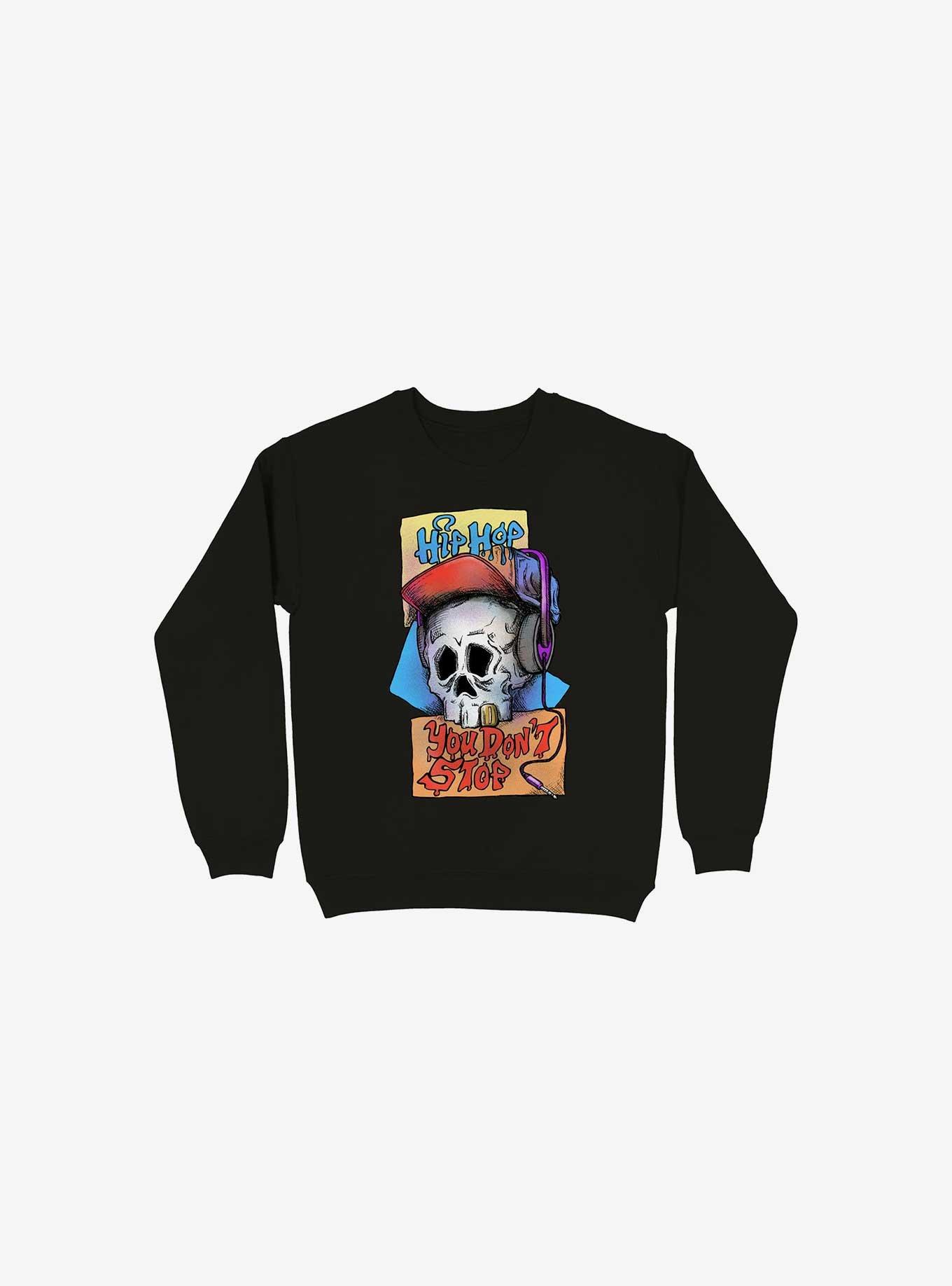 Hip Hop You Don't Stop - Sweatshirt, BLACK, hi-res