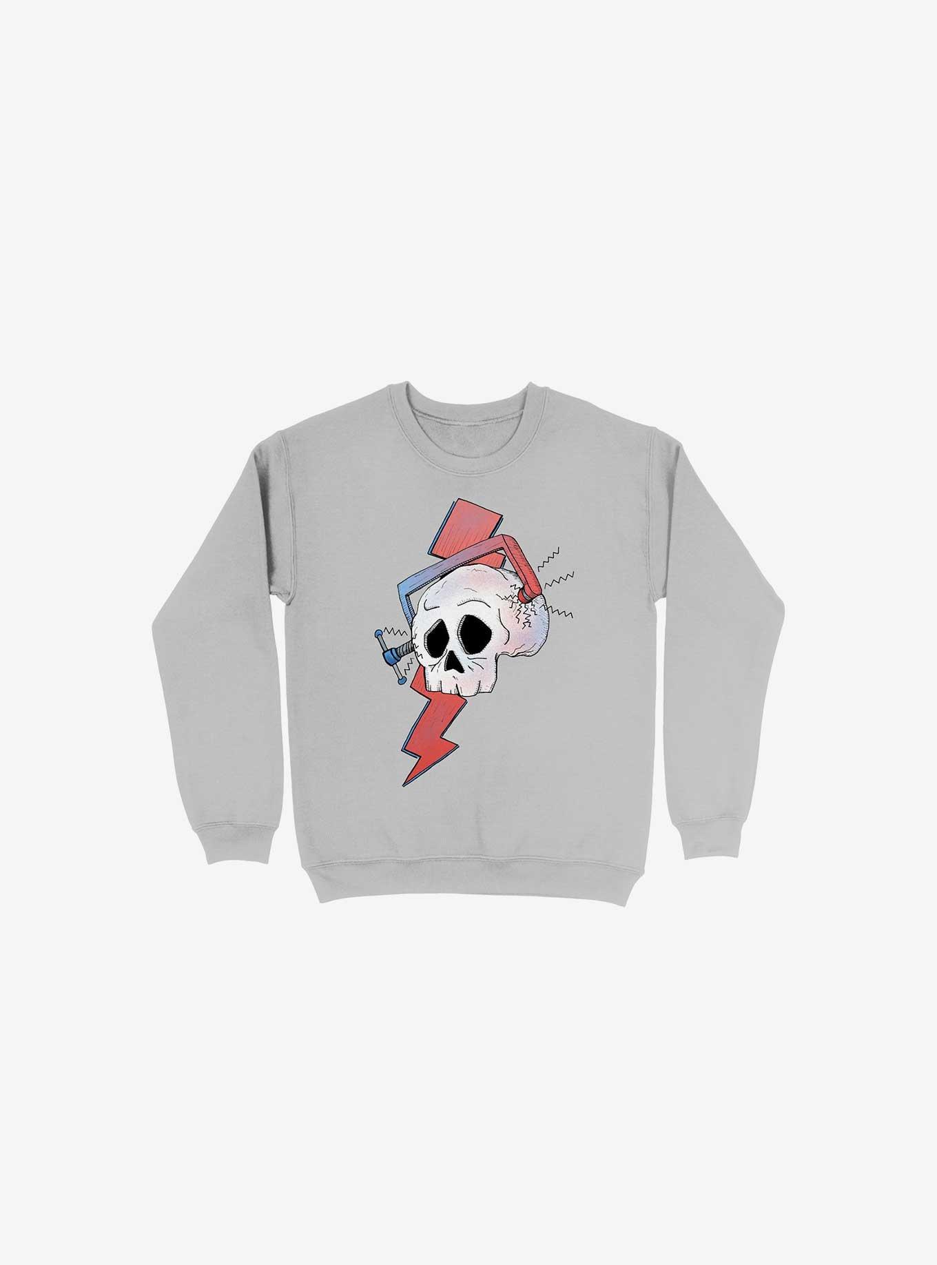 Migraine Skull - Sweatshirt, , hi-res