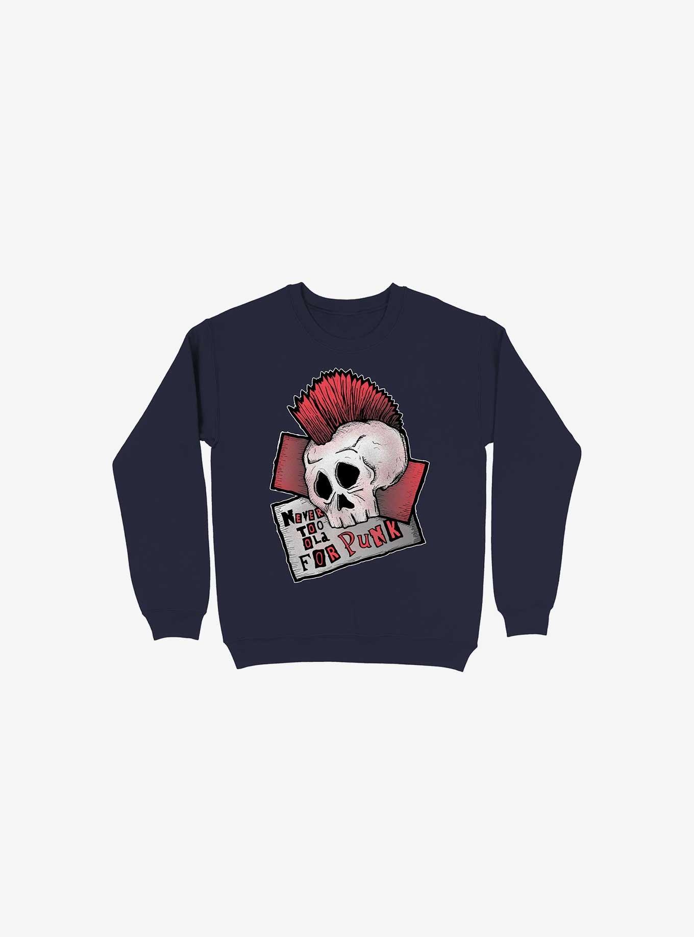 Never Too Old For Punk! - Sweatshirt, , hi-res