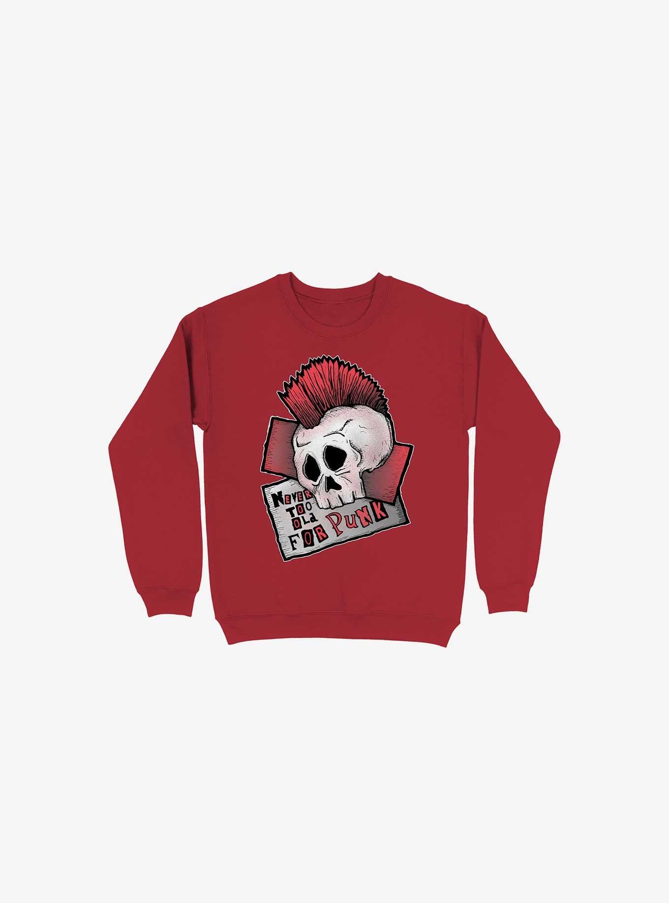 Never Too Old For Punk! - Sweatshirt, , hi-res