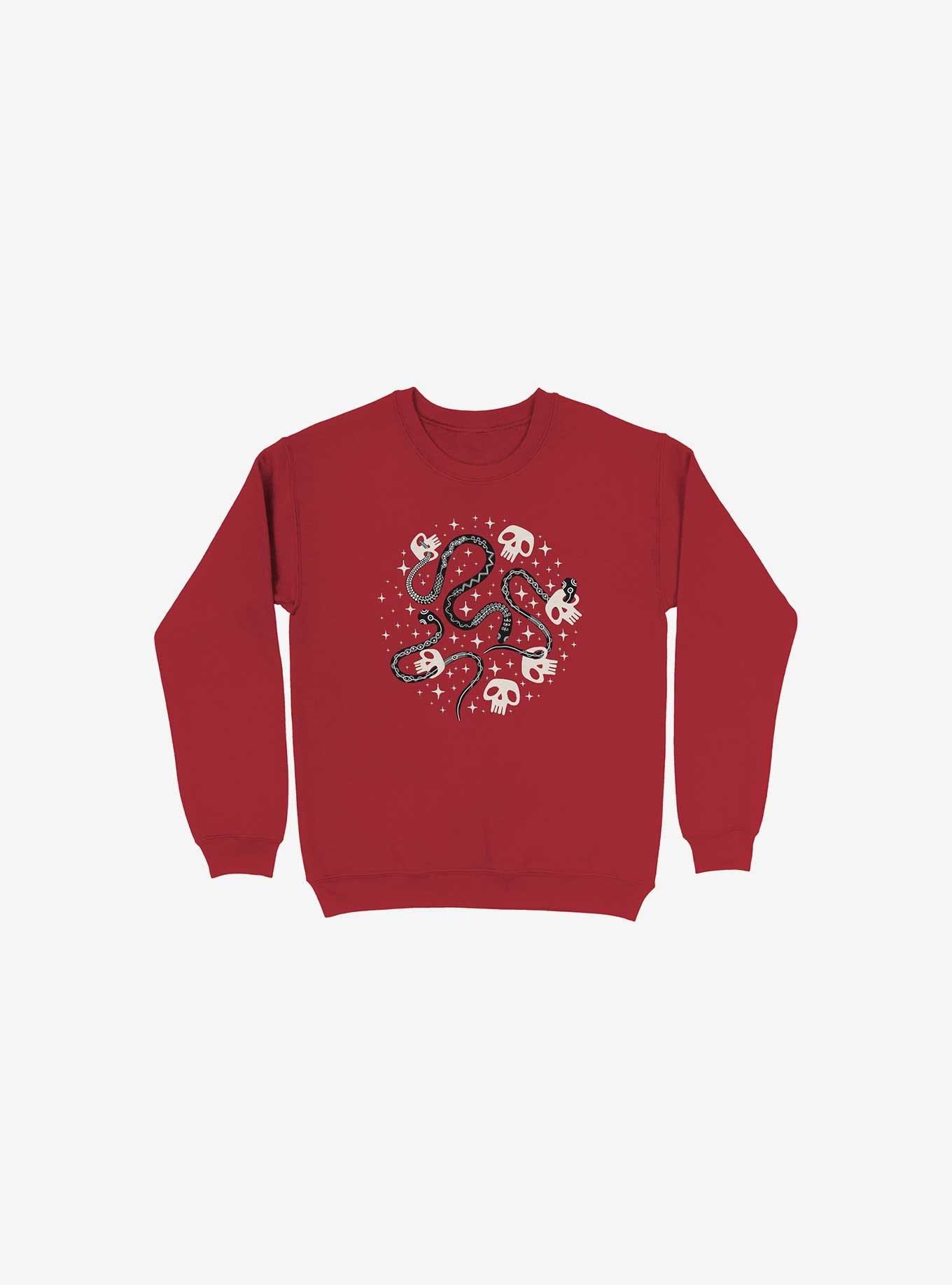 Skulls And Snakes Sweatshirt, , hi-res