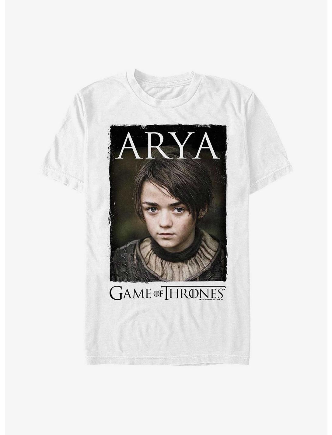 Game Of Thrones Arya Stark T-Shirt, WHITE, hi-res