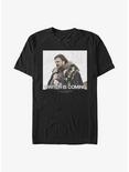 Plus Size Game Of Thrones Winter Is Coming Ned Stark T-Shirt, BLACK, hi-res