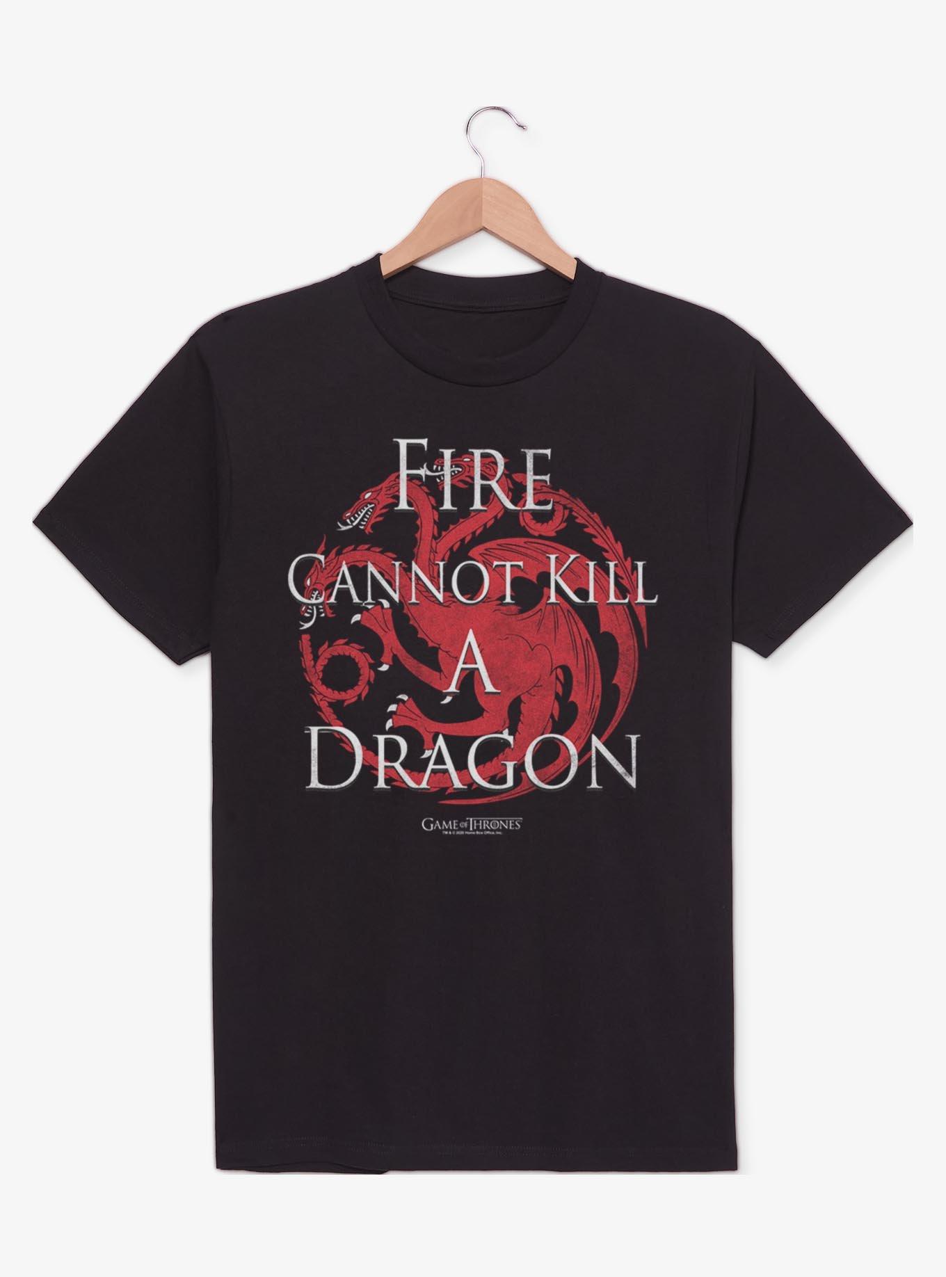 Game Of Thrones Fire Cannot Kill A Dragon T-Shirt