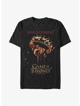 Game Of Thrones Raised Crown War Is Coming T-Shirt, , hi-res