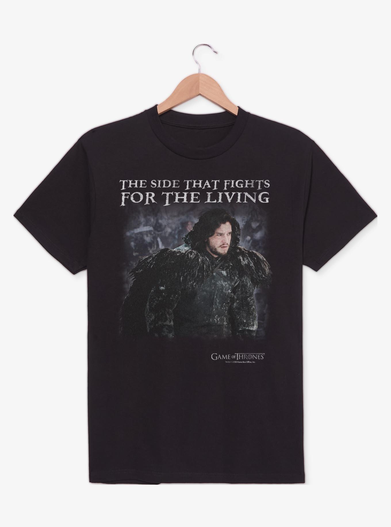 Game Of Thrones Jon Snow Side That Fights For The Living T-Shirt