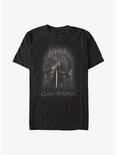 Game Of Thrones Ned Stark Iron Throne T-Shirt, BLACK, hi-res