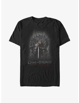 Game Of Thrones Ned Stark Iron Throne T-Shirt, , hi-res