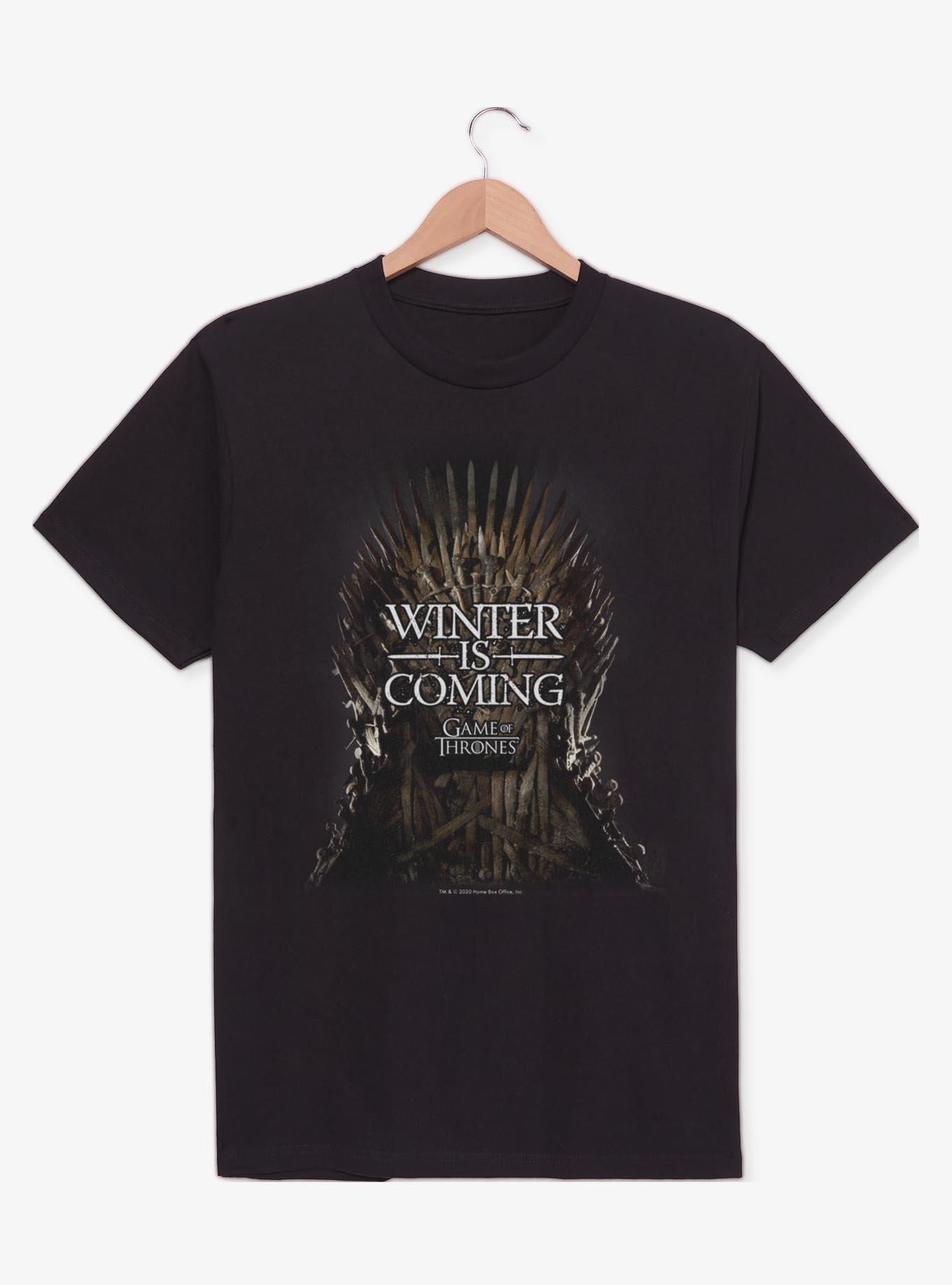 Game Of Thrones Winter Is Coming Iron Throne T-Shirt