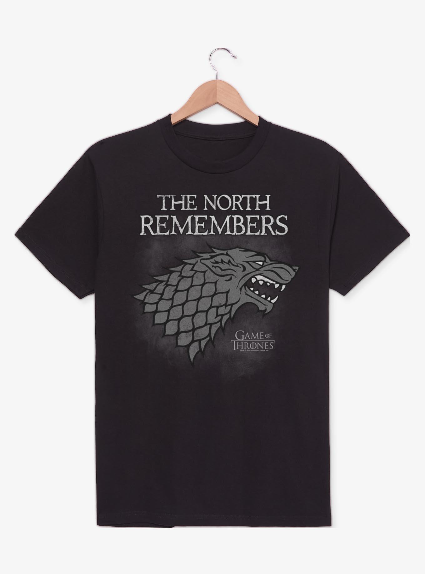 Game Of Thrones House Stark North Remembers T-Shirt